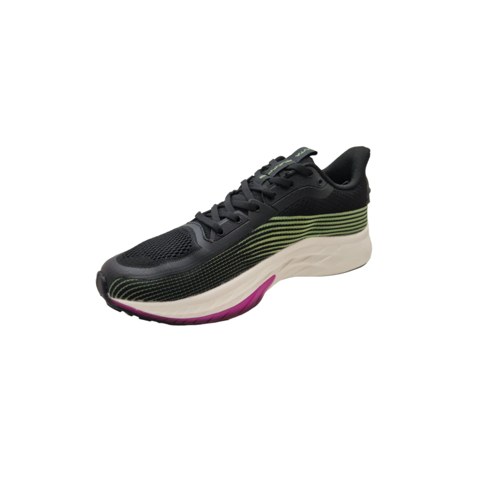 Pánská běžecká obuv ANTA Klen black fluorescent green · záber 2