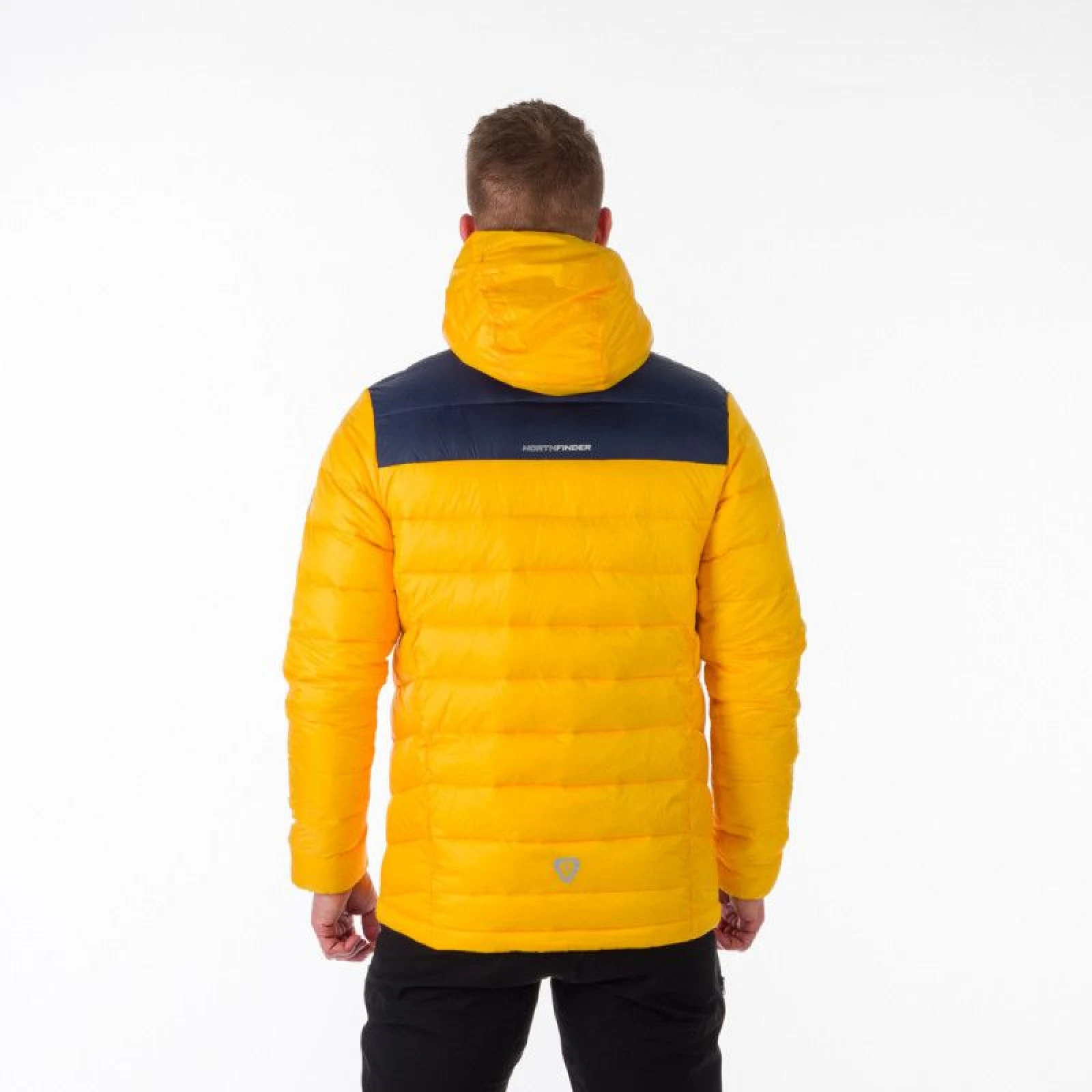 Pánská turistická bunda NORTHFINDER ACE-314-goldenyellow · záber 4