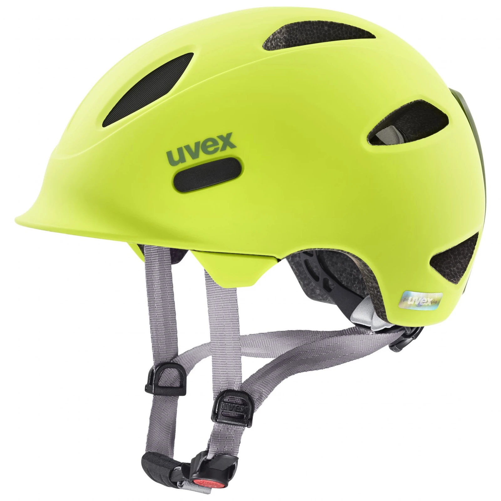 Uvex Oyo, cyklistická helma, junior, zelená · záber 1