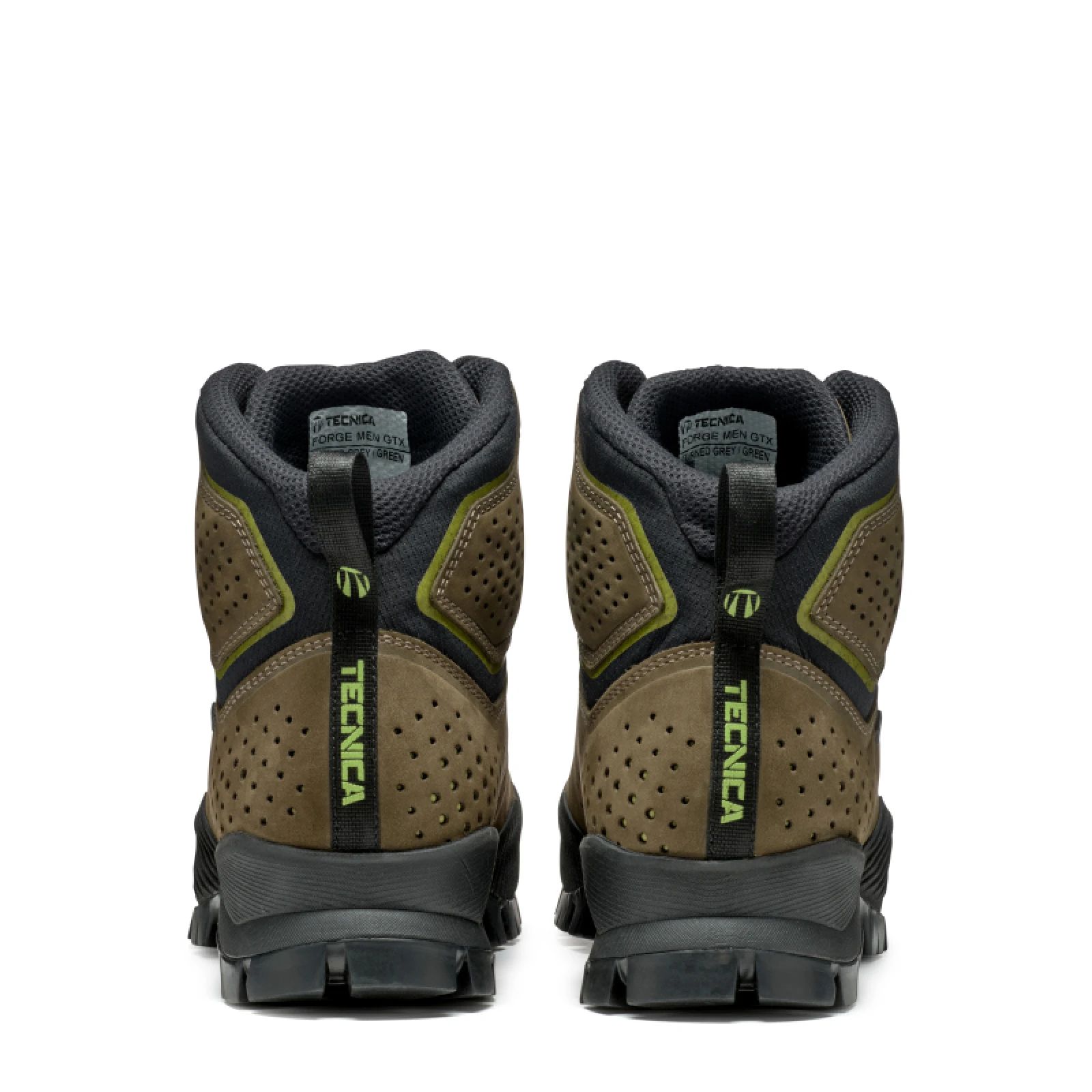 Pánská vysoká turistická celokožená obuv TECNICA Forge 2.0 GTX Ms, turned grey green · záber 5
