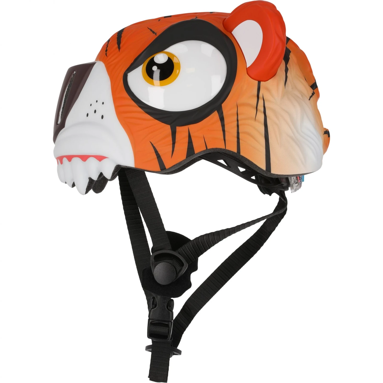Crazy Safety Tiger, cyklistická helma, junior, bílá · záber 5
