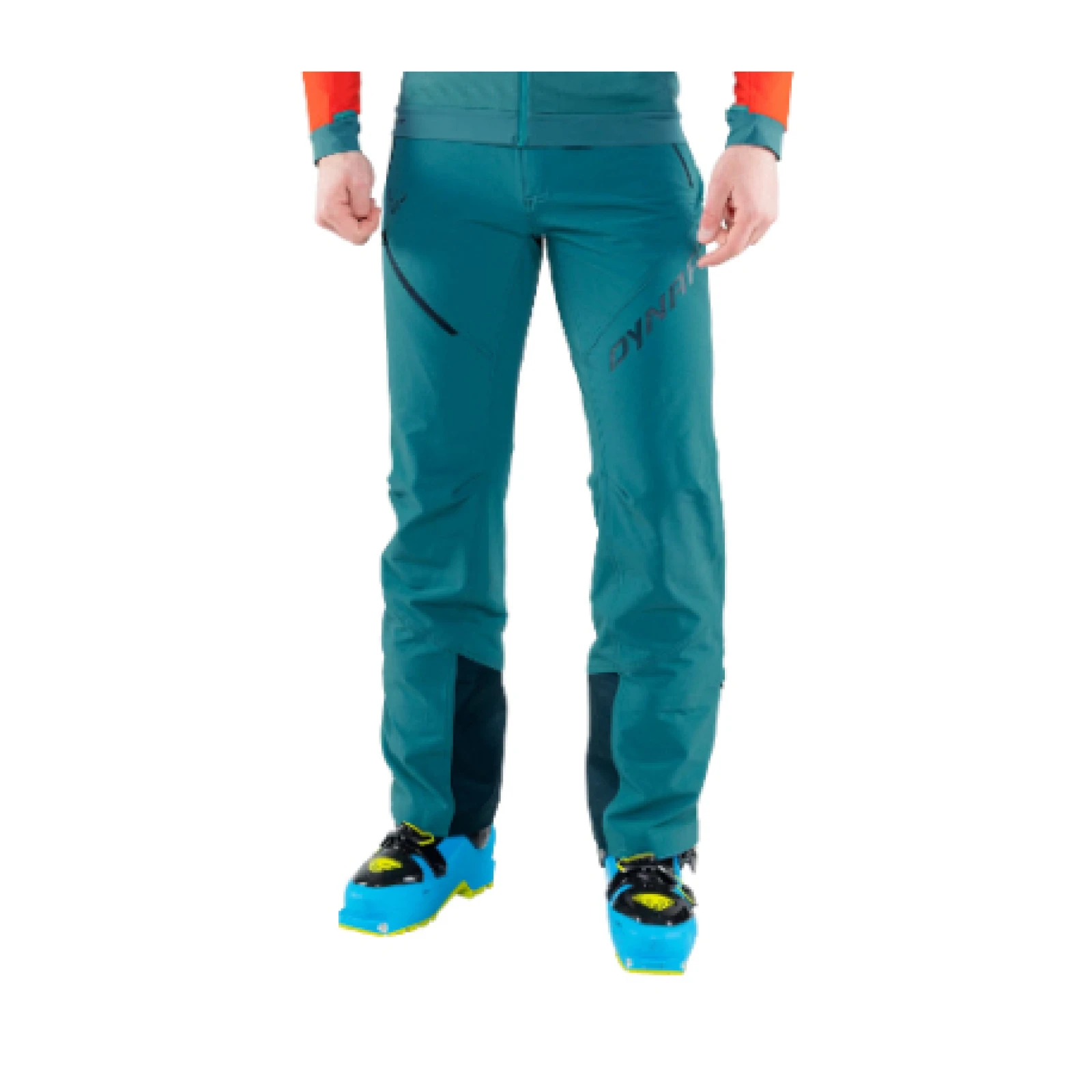 Pánské kalhoty na skialp DYNAFIT Mercury Dynastretch M Pants-8161-mallard blue · záber 1