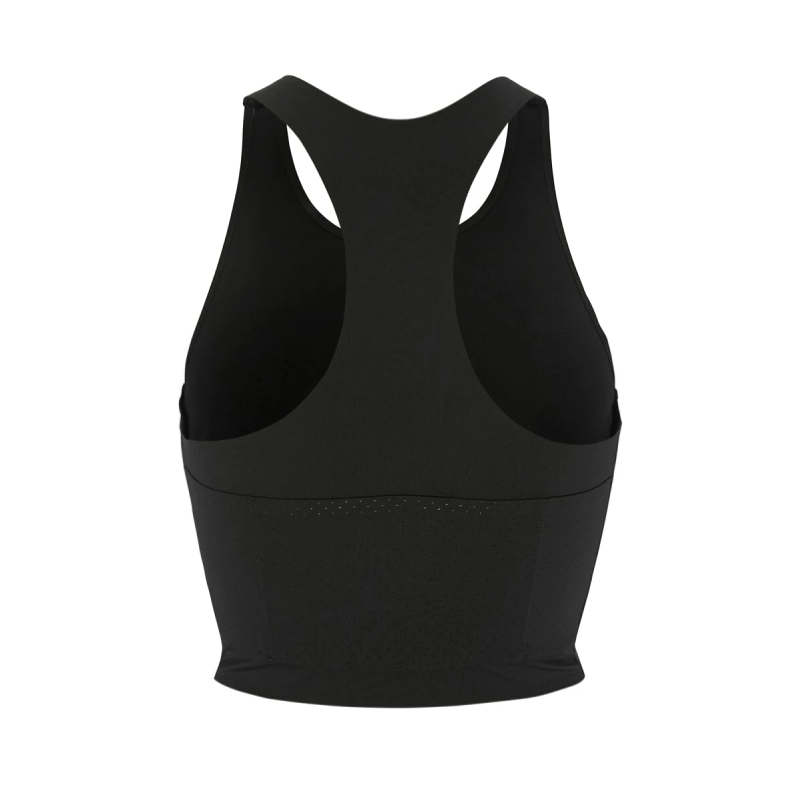 Dámské běžecké tílko CRAFT HYPERVENT CROPPED POCKET SINGLET W - Velikost: M | Barva: čierna · záber 5