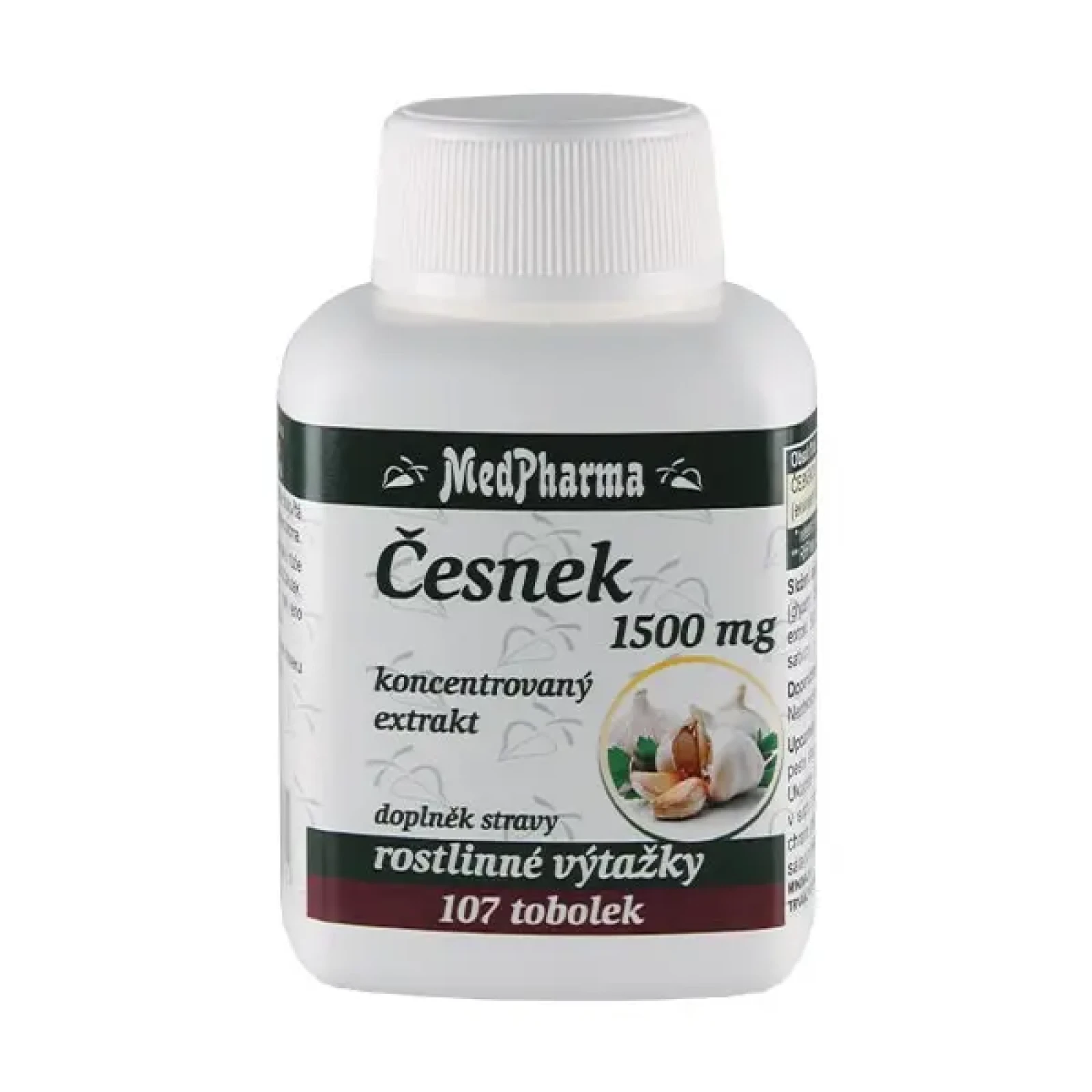 MedPharma Česnek 1500 mg 107 kapslí · záber 1