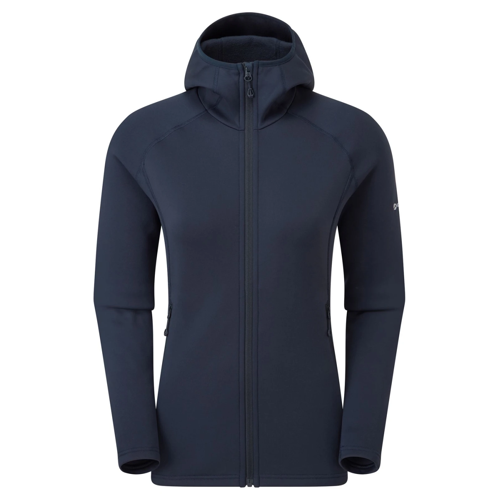 Montane F Fury Hoodie, fleecová mikina, dámská, zelená · záber 1