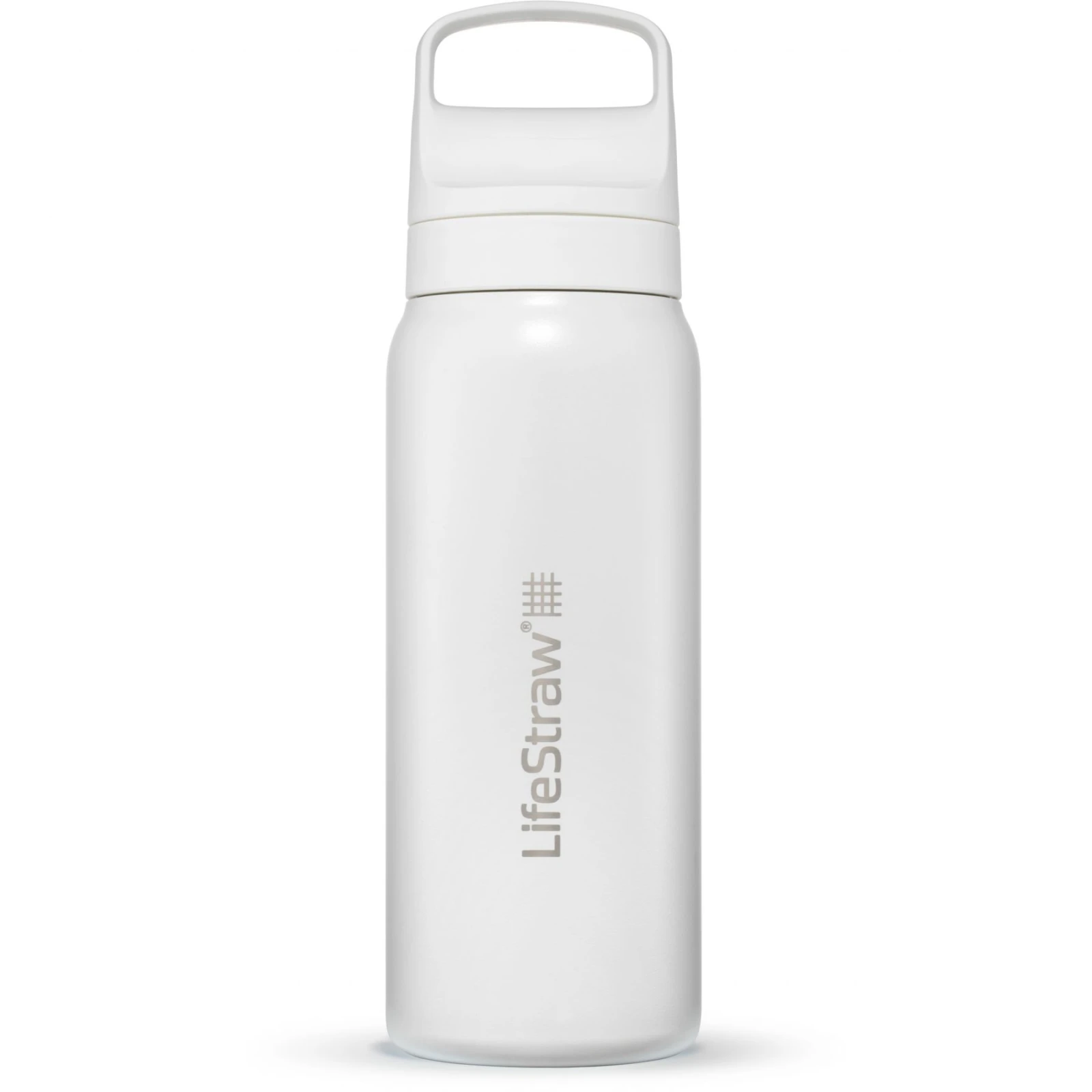 LifeStraw Go 2.0 Stainless Steel Water Filter Bottle 1L, modrá · záber 1