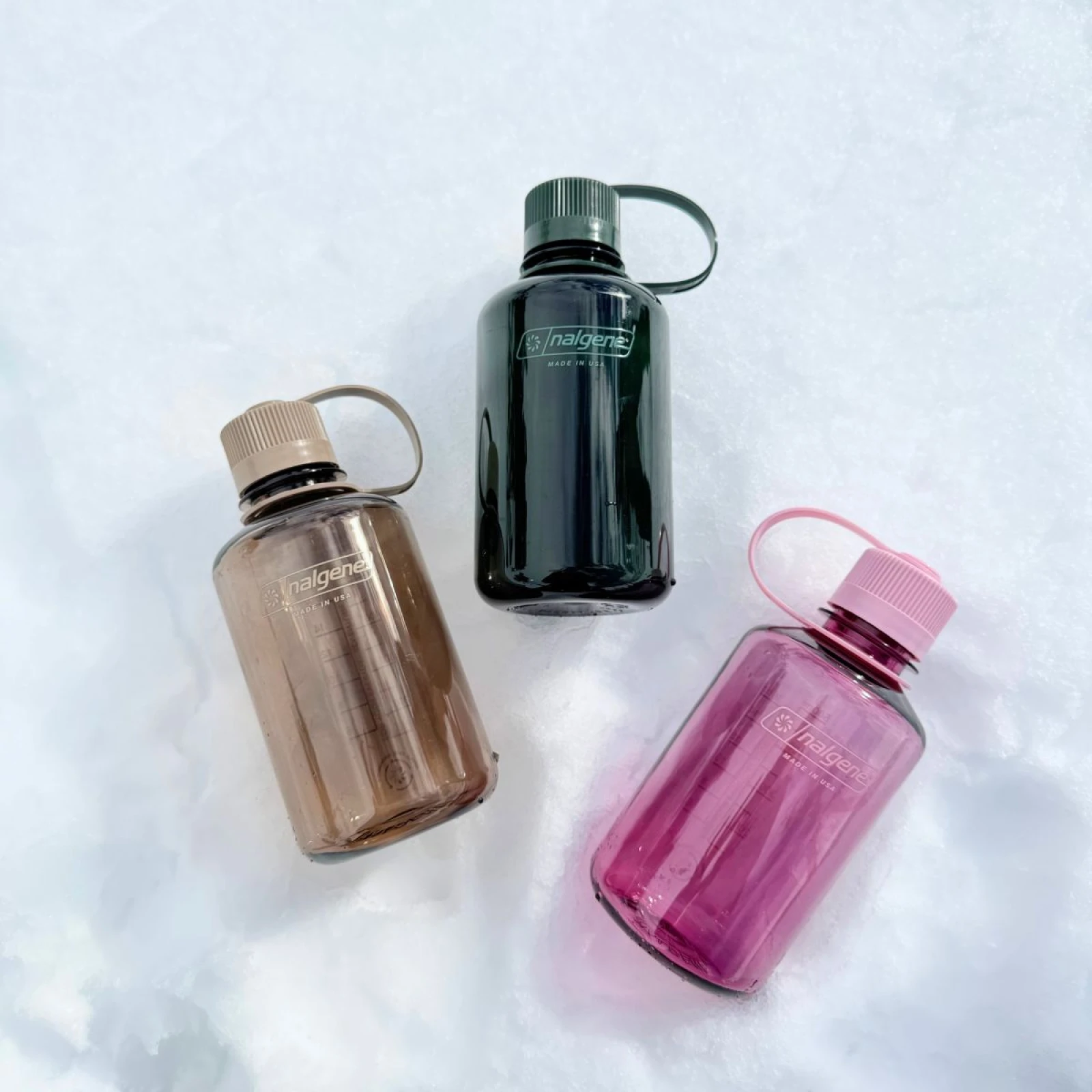 Nalgene narrow mouth sustain, láhev na pití, 500 ml, třešeň · záber 2