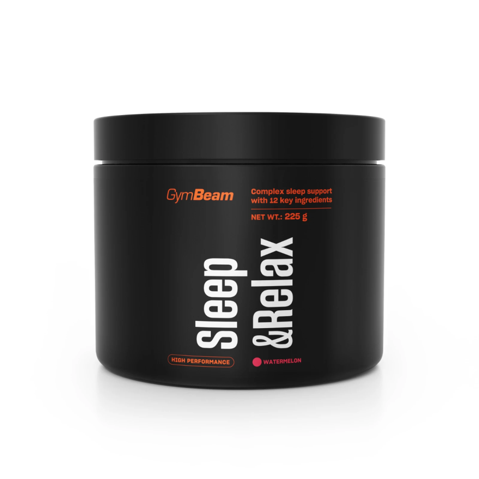GymBeam Sleep & Relax - Příchuť: Vodní meloun | Hmotnost: 0,225 kg | Balení: 40 · záber 1