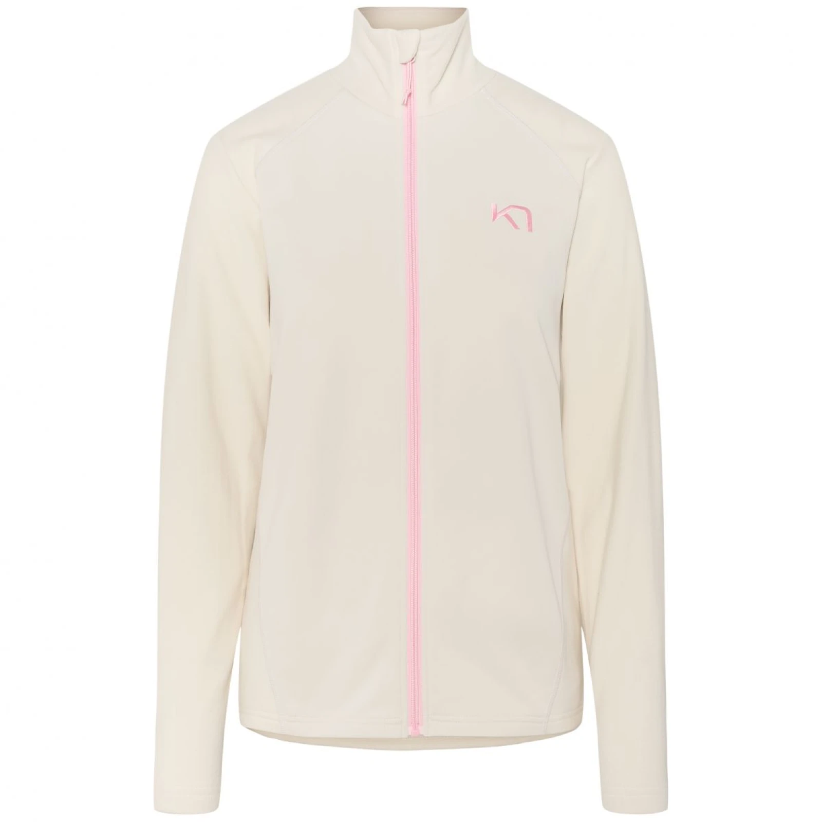 Kari Traa F/Z Fleece, fleecová mikina, dámská, béžová · záber 2