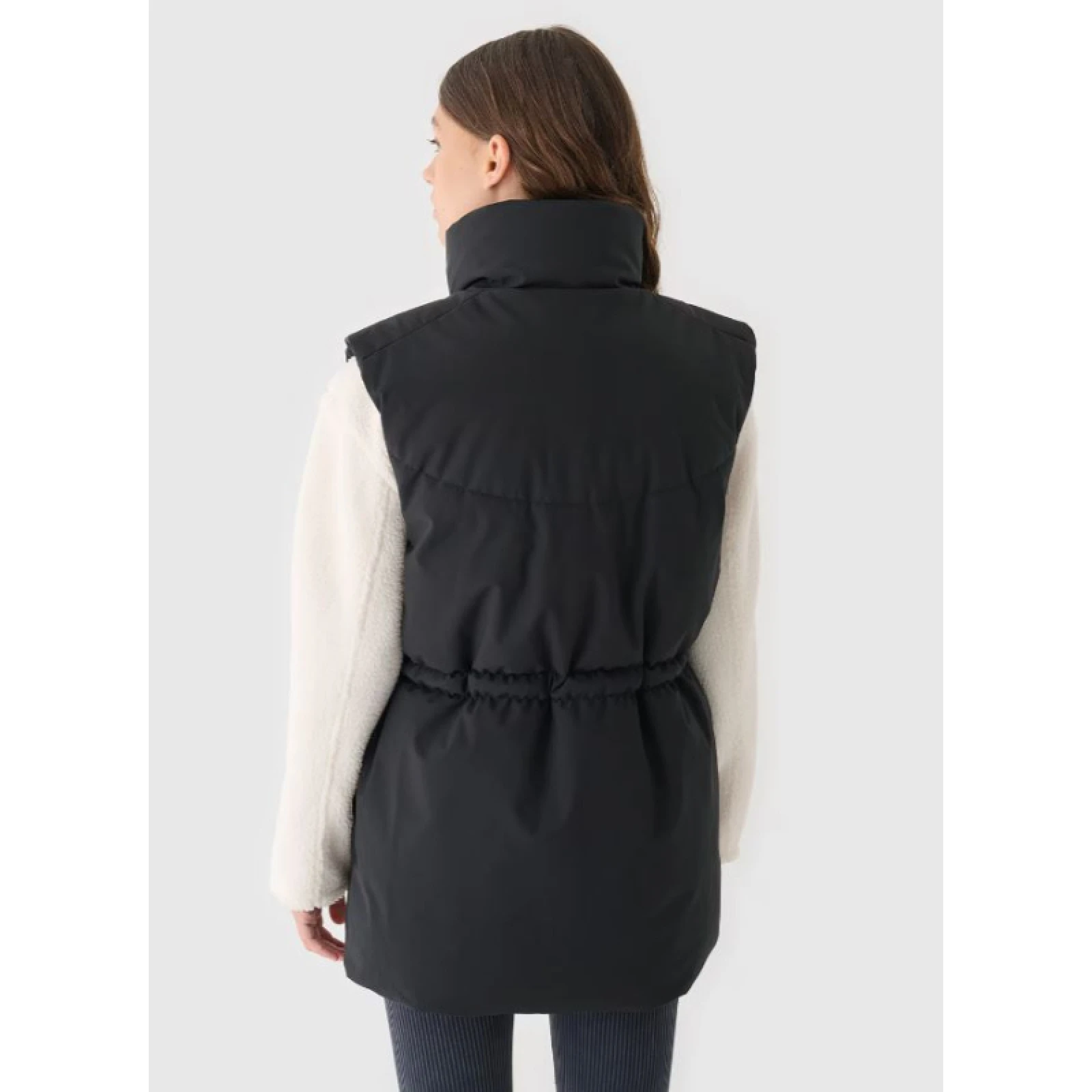 Dámská vesta 4F VEST JACKET-WAW24TVJAF135-20S-DEEP BLACK · záber 3
