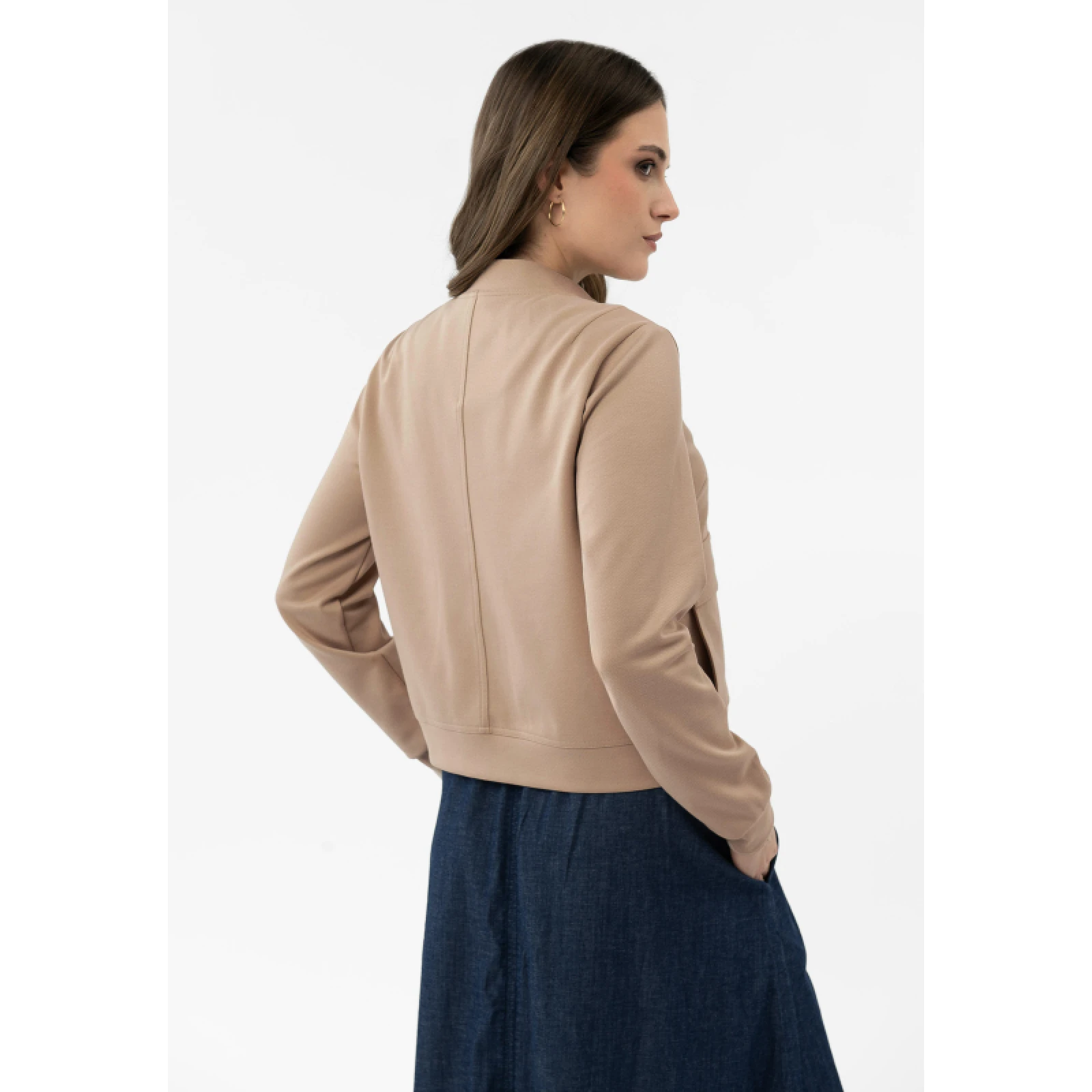 Dámská bunda VOLCANO J-KALIA-BEIGE · záber 2