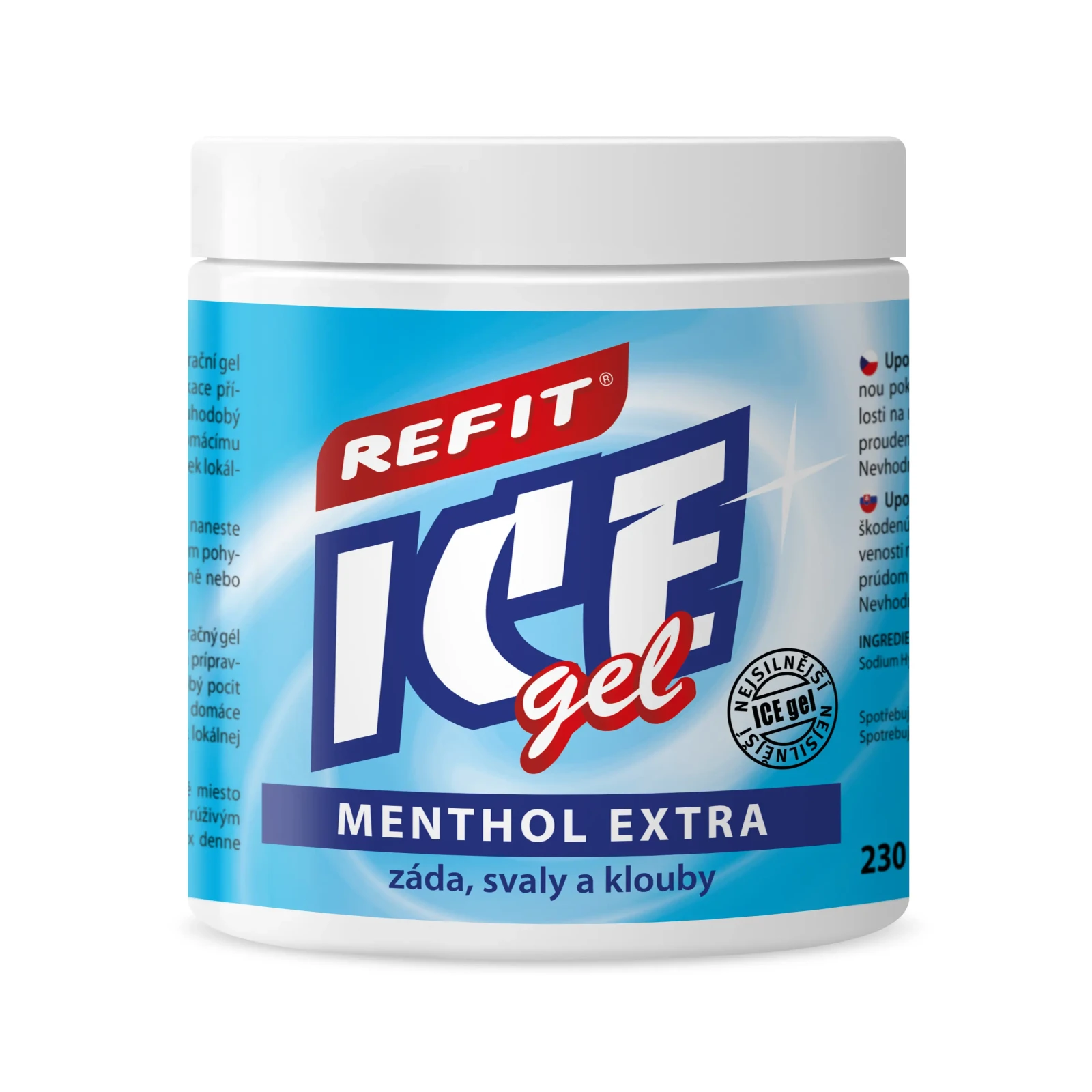 Refit Ice gel Menthol 230 ml · záber 1