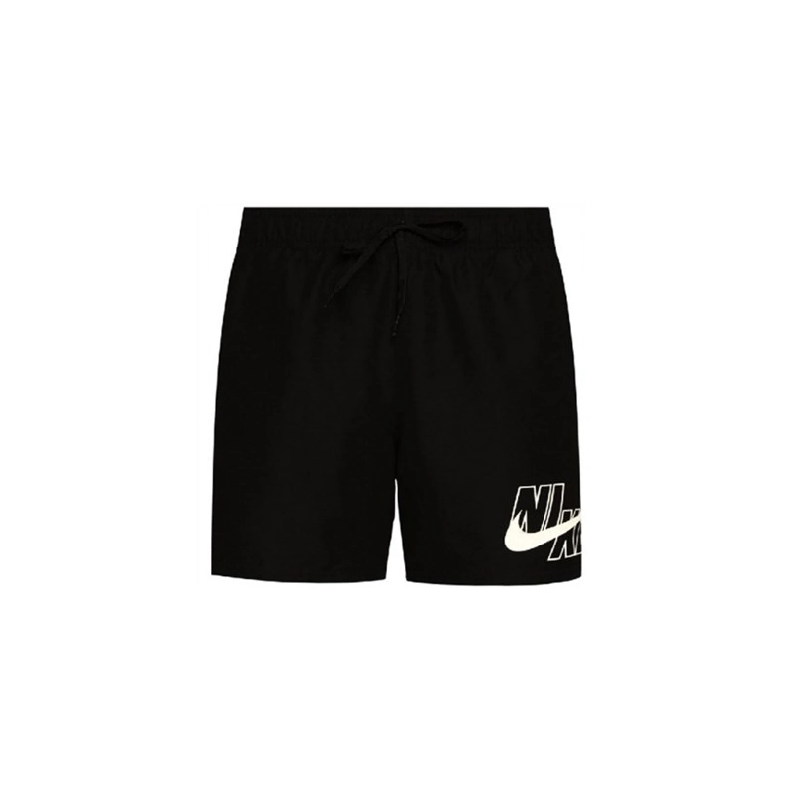 Pánské plavky NIKE SWIM NIKE LOGO LAP 5 inch BLACK-BLACK · záber 3