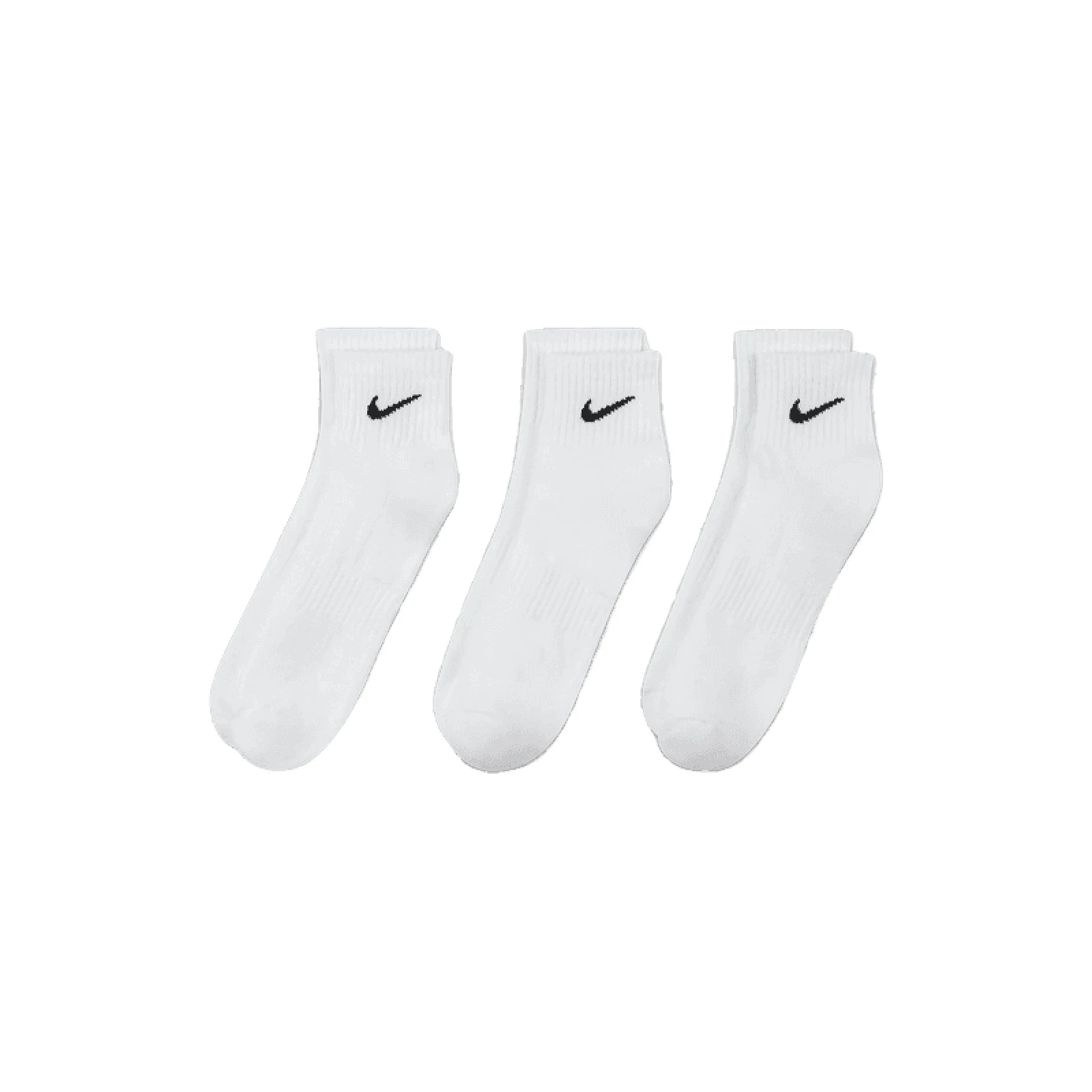 Ponožky NIKE 3 PACK - Nike Everyday Cushion Ankle white · záber 5