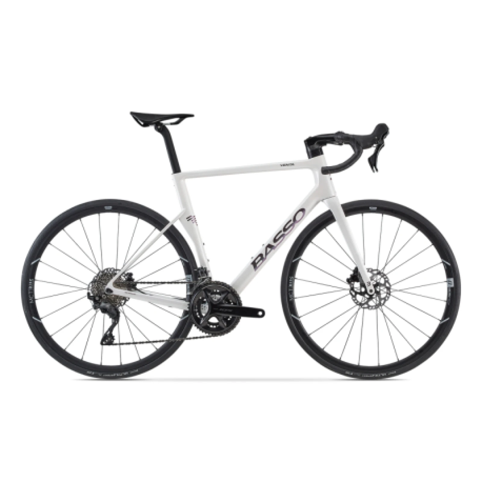 Silniční kolo BASSO Venta R, Shimano 105 12 speed, Microtech MCT, pearl white · záber 1