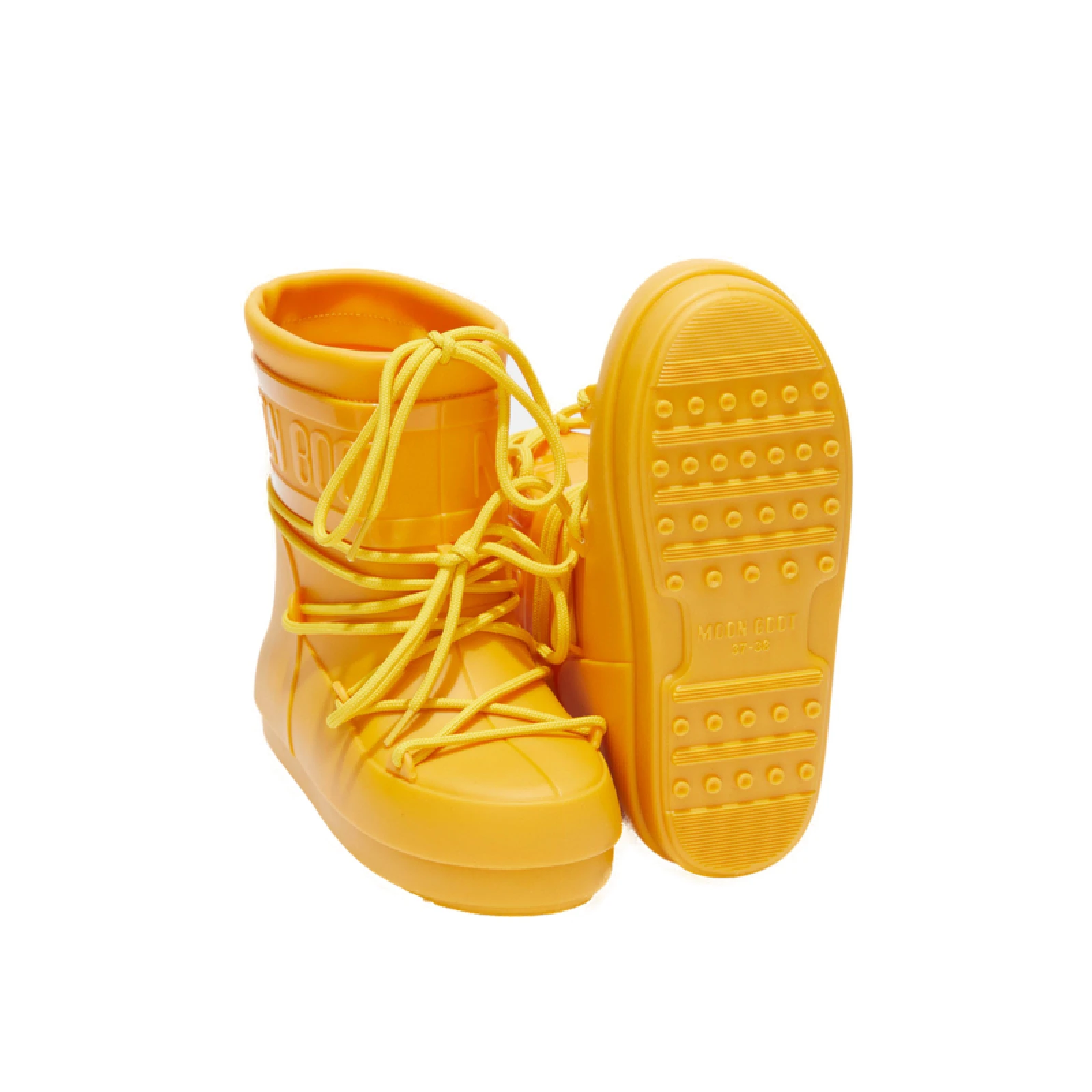 Dámské gumáky MOON BOOT RAIN BOOTS LOW, 002 yellow - Barva: žltá · záber 2