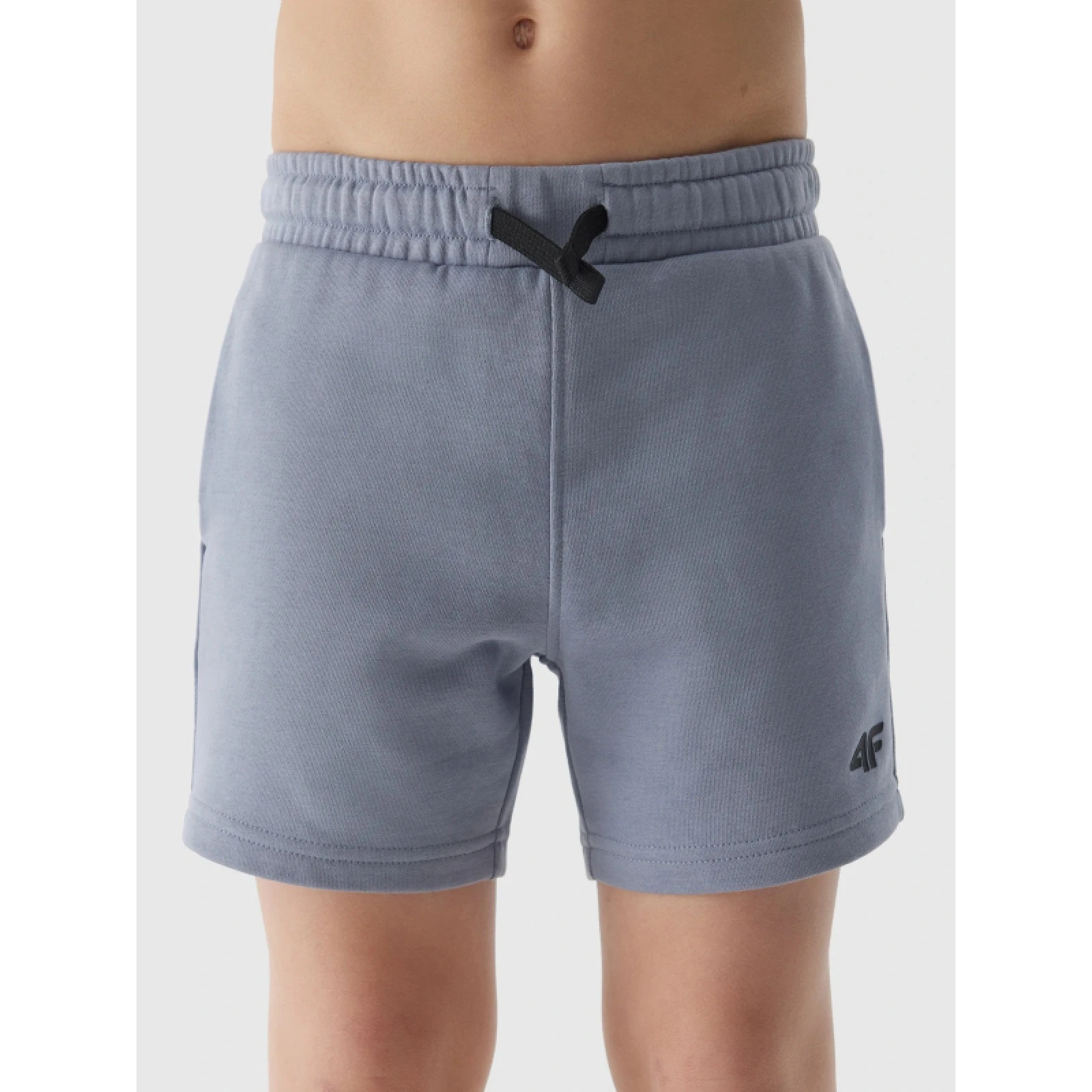 Chlapecké teplákové kraťasy 4F JUNIOR SHORTS CAS-JWSS24TSHOM272-34S-LIGHT BLUE · záber 2