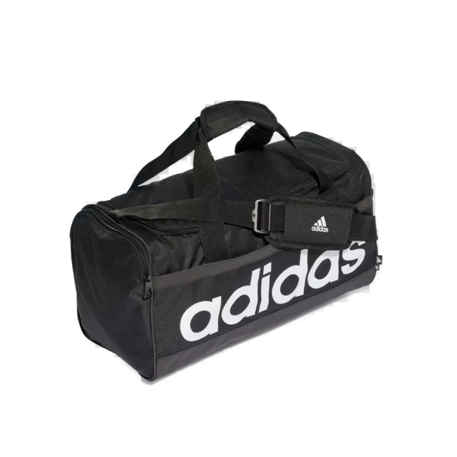 Cestovní taška ADIDAS LINEAR DUFFEL M BLACK WHITE · záber 2