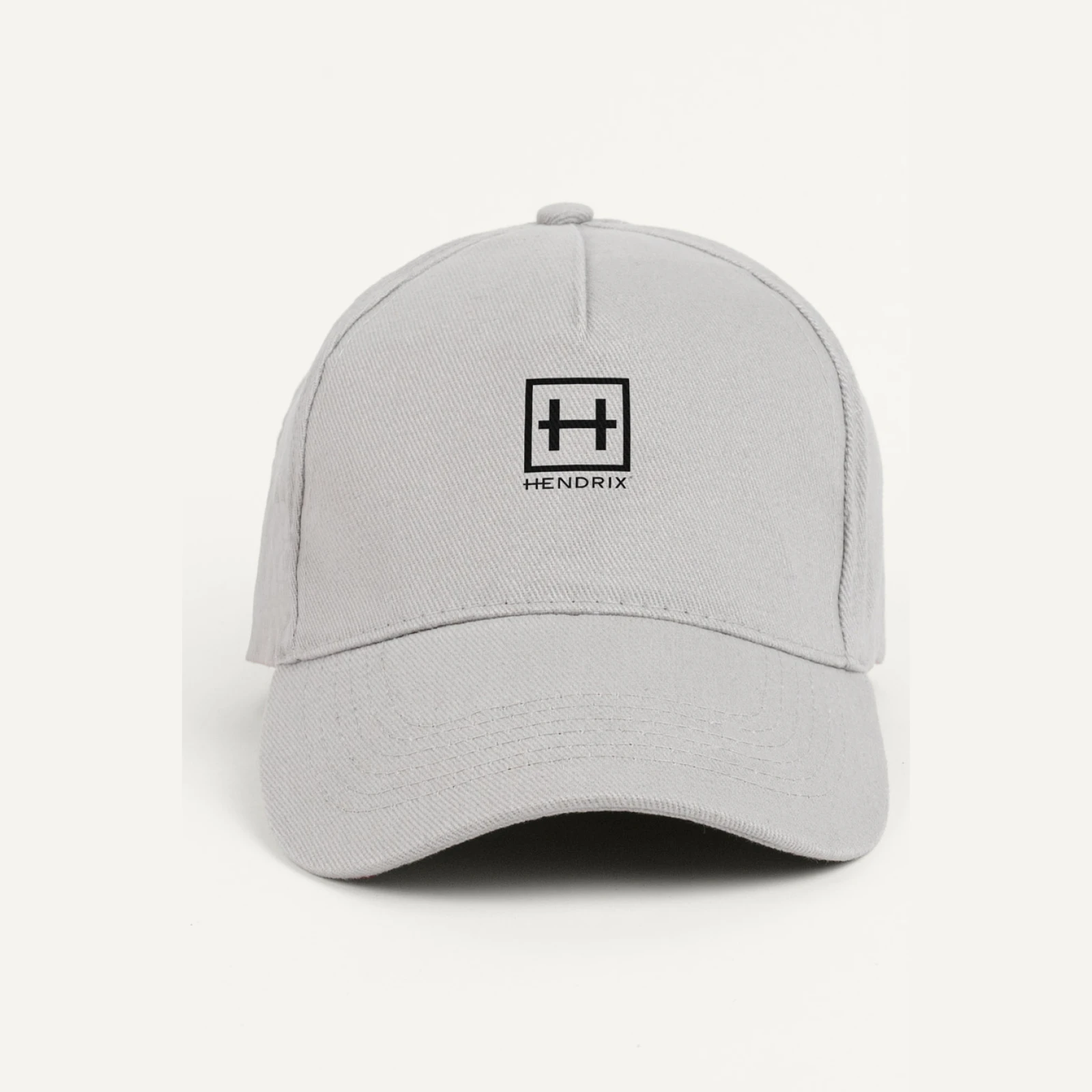 Kšiltovka Jockey, Barva Šedá, s Potiskem Hendrix Badge · záber 2