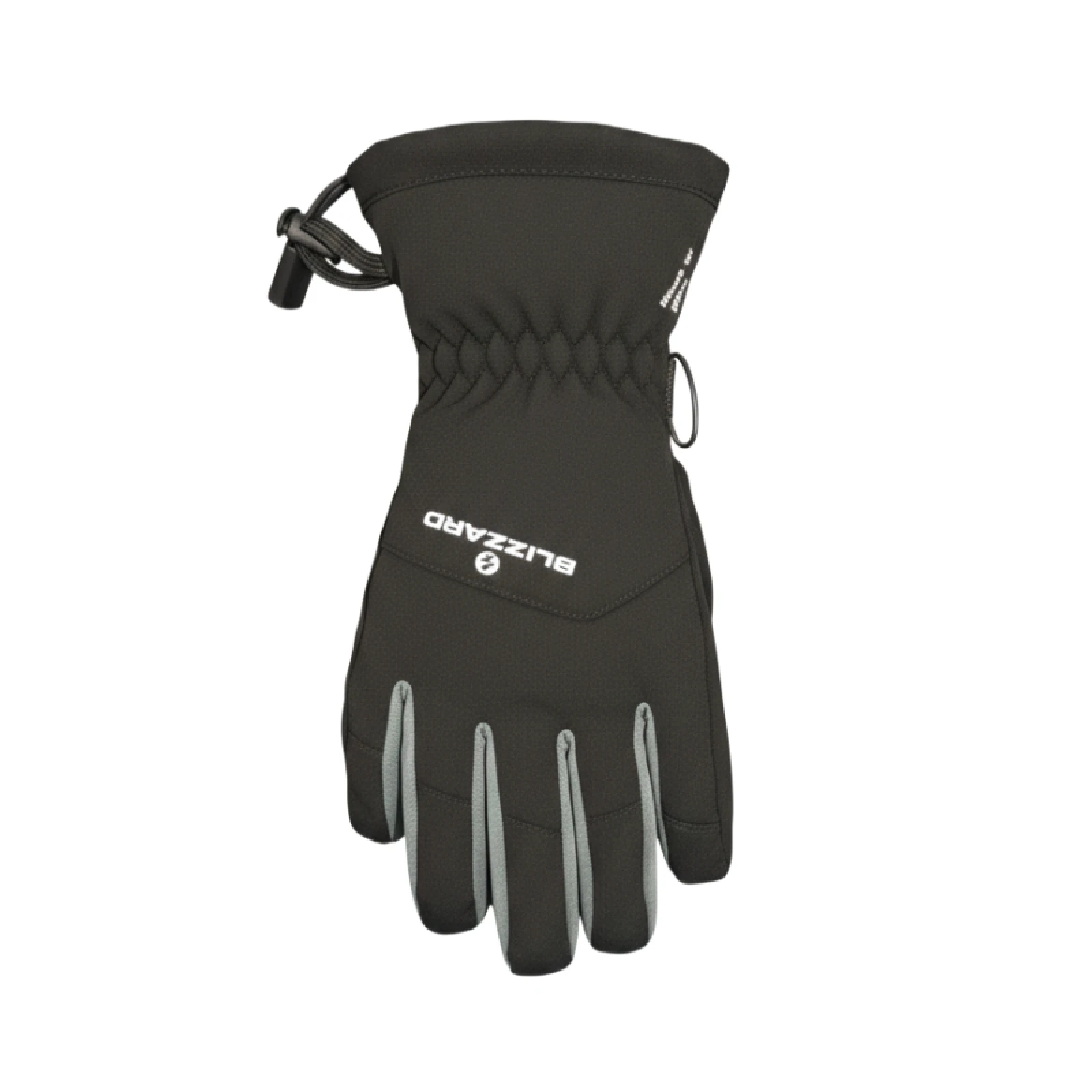 Juniorské lyžařské rukavice BLIZZARD Spark junior ski gloves, black · záber 2
