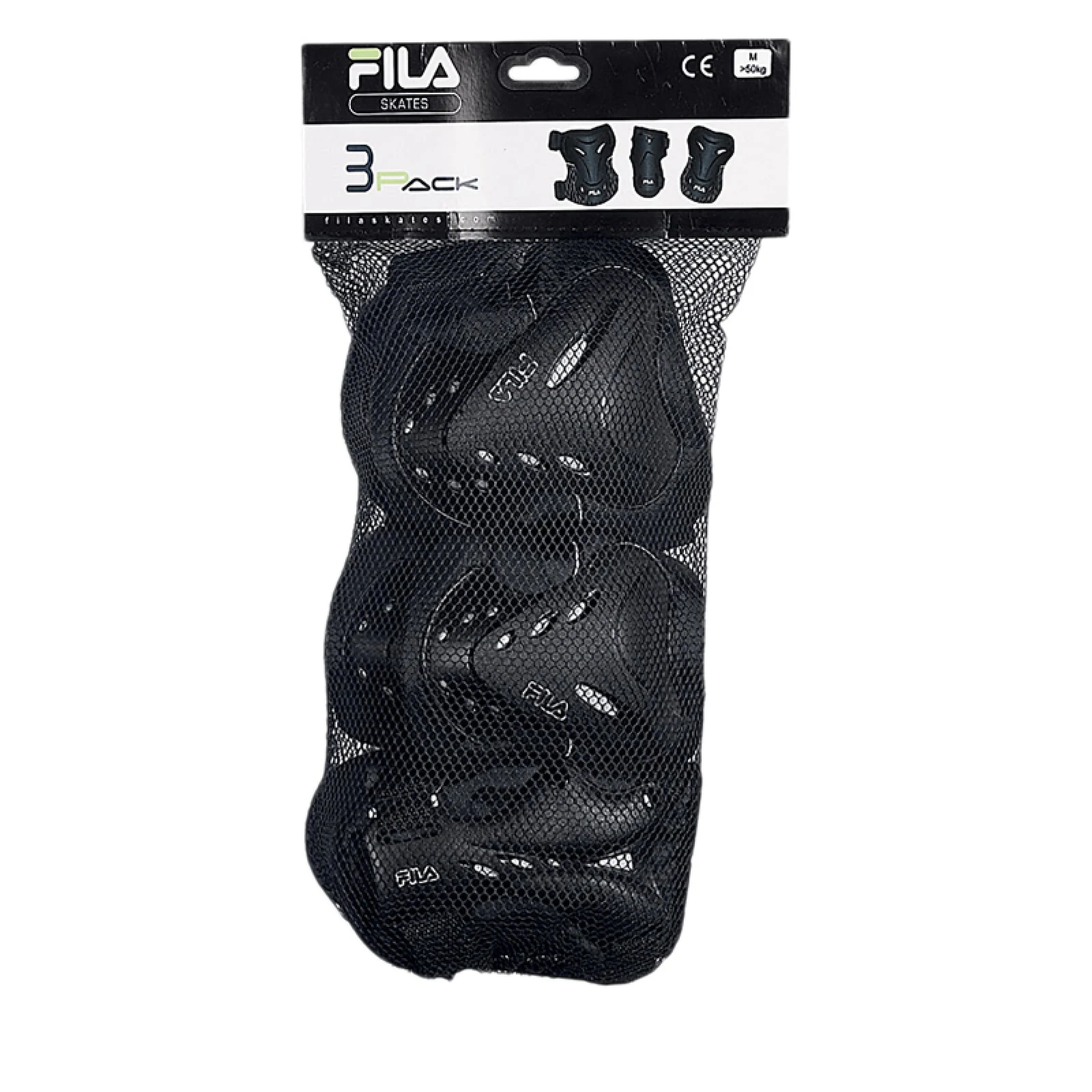 Chrániče na brusle FILA SKATES FILA FP MEN GEARS BLACK SILVER · záber 2