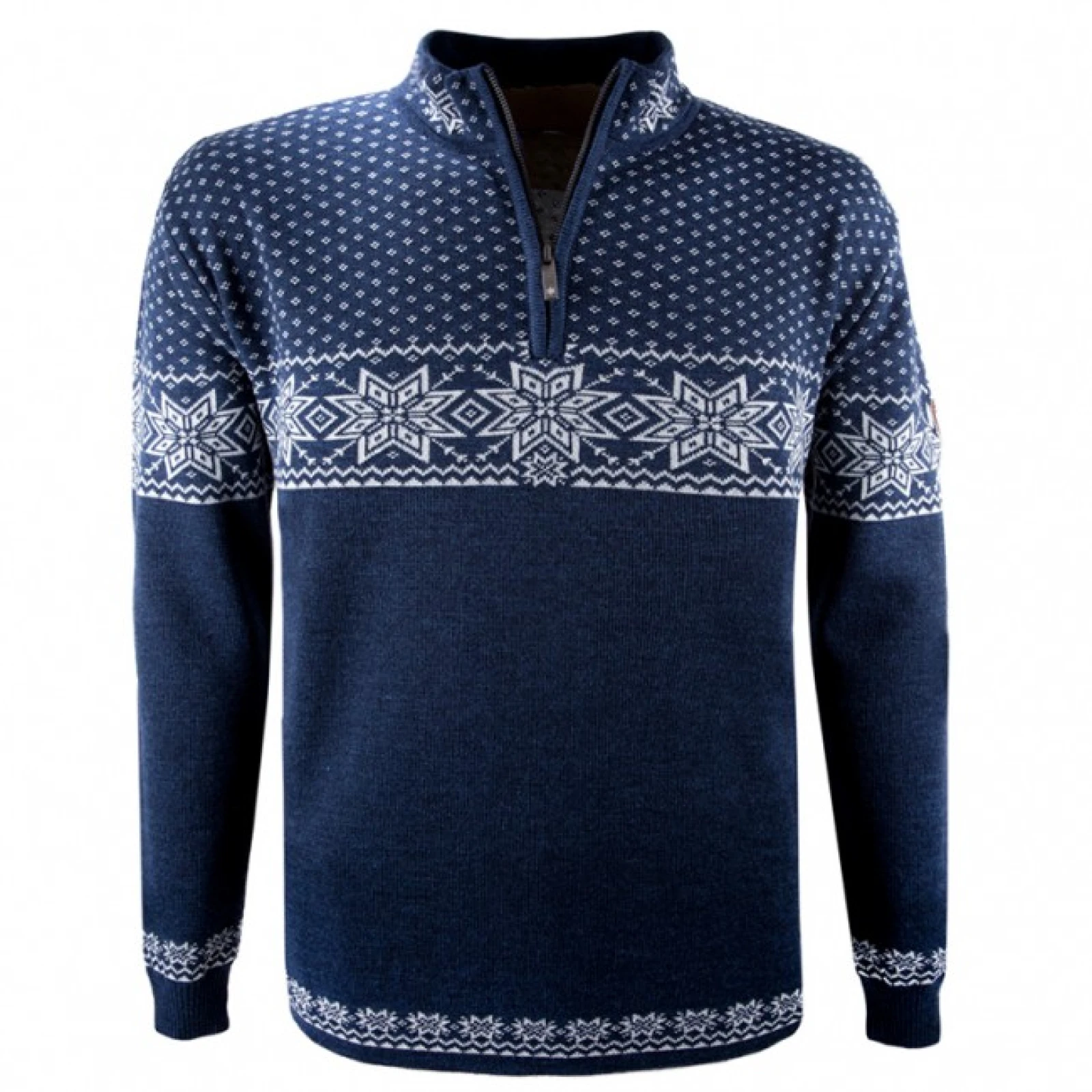 Kama Rune, merino svetr, pánský, tmavě modrý · záber 1