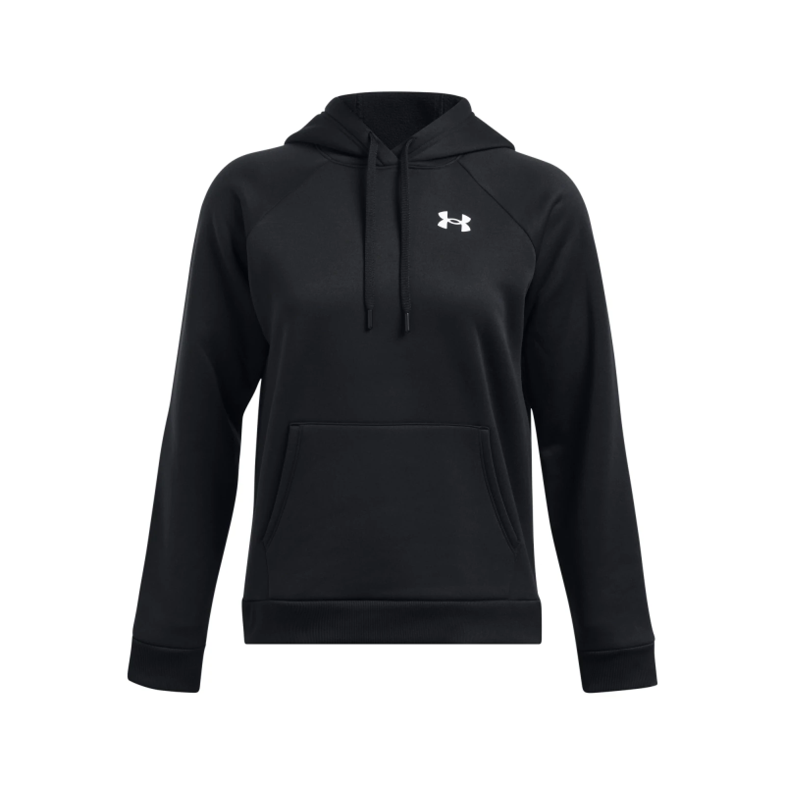 Dámská zateplená mikina s kapucí UNDER ARMOUR UA Armour Fleece Hoodie-BLK · záber 4