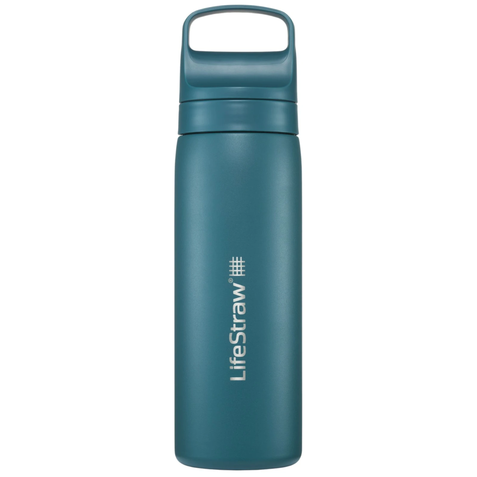 LifeStraw Go Series Stainless Steel, 500 ml, tyrkysová · záber 1