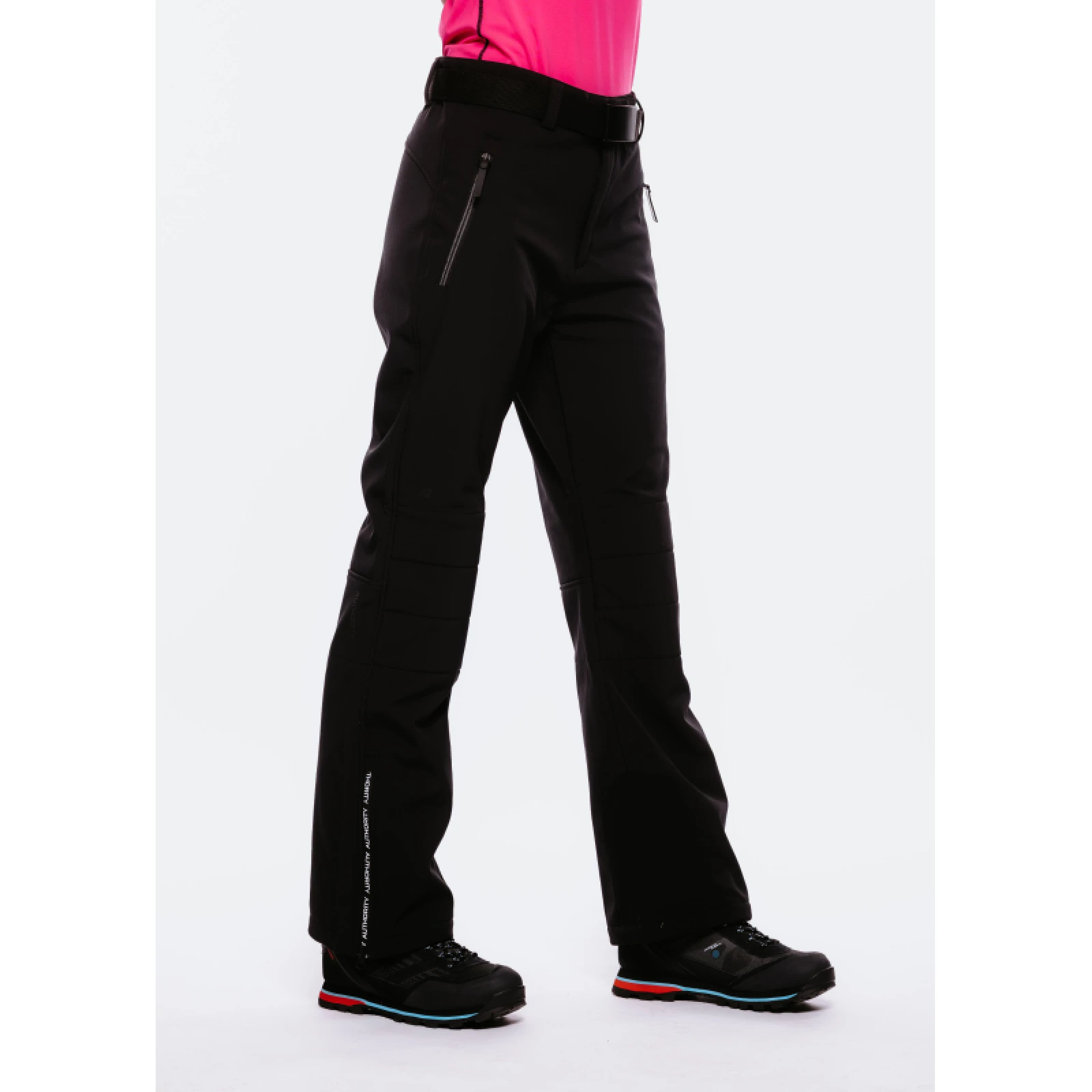 Dámské lyžařské softshellové kalhoty AUTHORITY SP-GLAM pants W black · záber 3