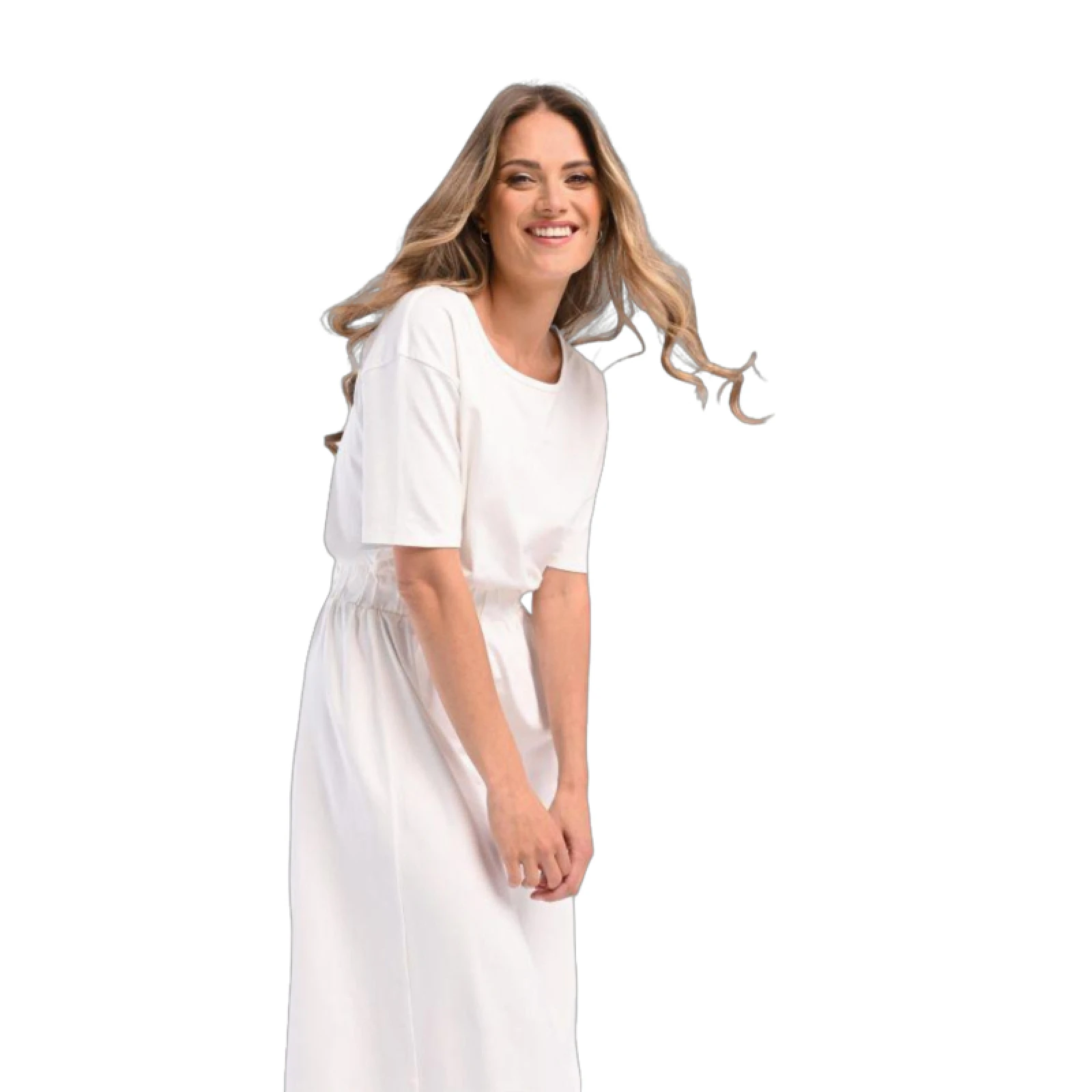 Dámské šaty VOLCANO G-ALOE-102-CREAM · záber 3