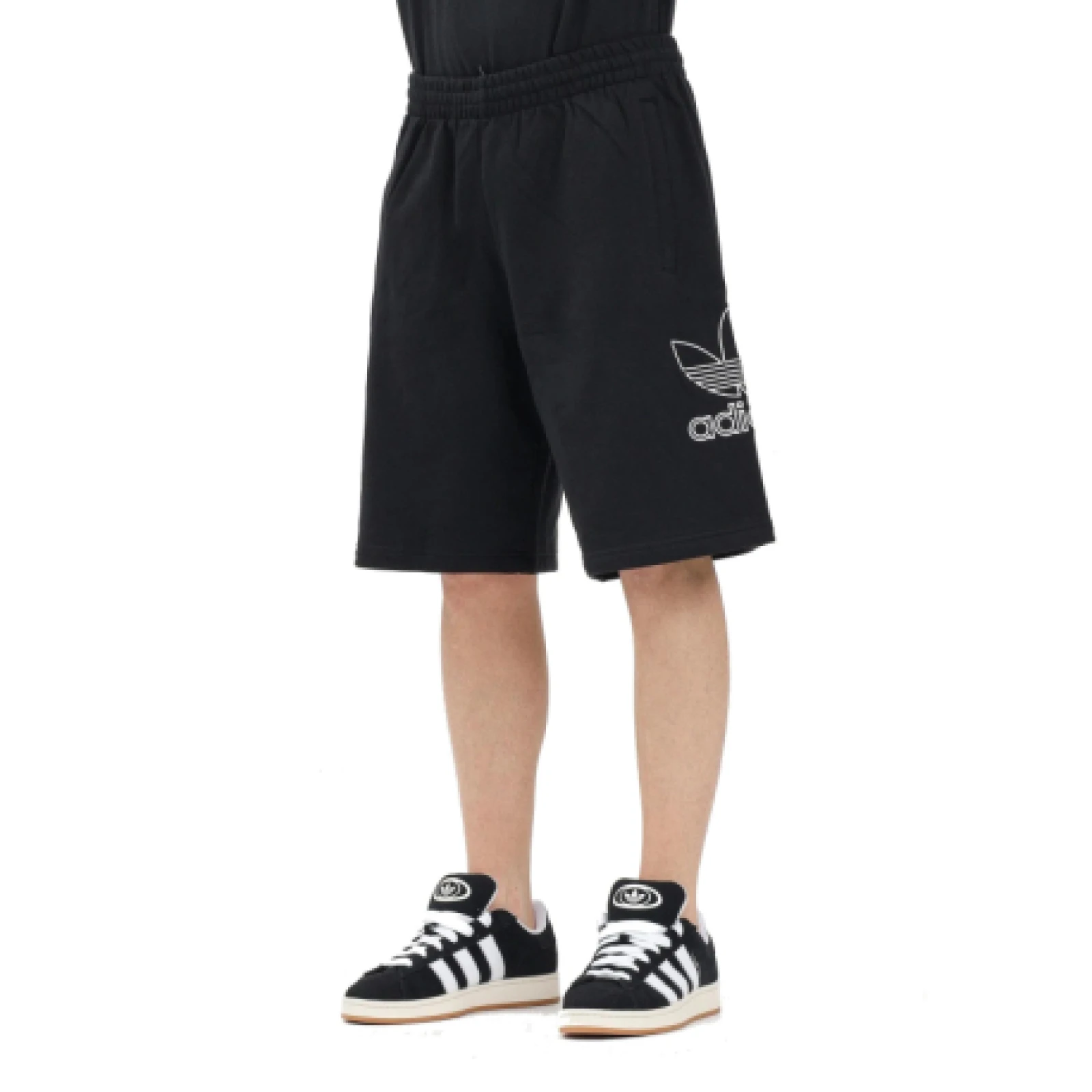 Pánské teplákové kraťasy ADIDAS ORIGINALS TREF SHORT BLACK · záber 7