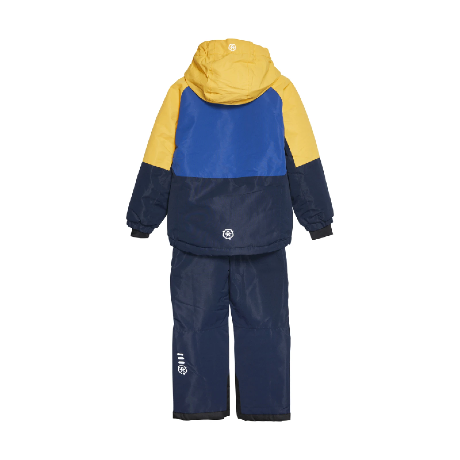Chlapecký set lyžařské bundy s kalhotami COLOR KIDS Ski Set - Colorblock, total eclipse · záber 2