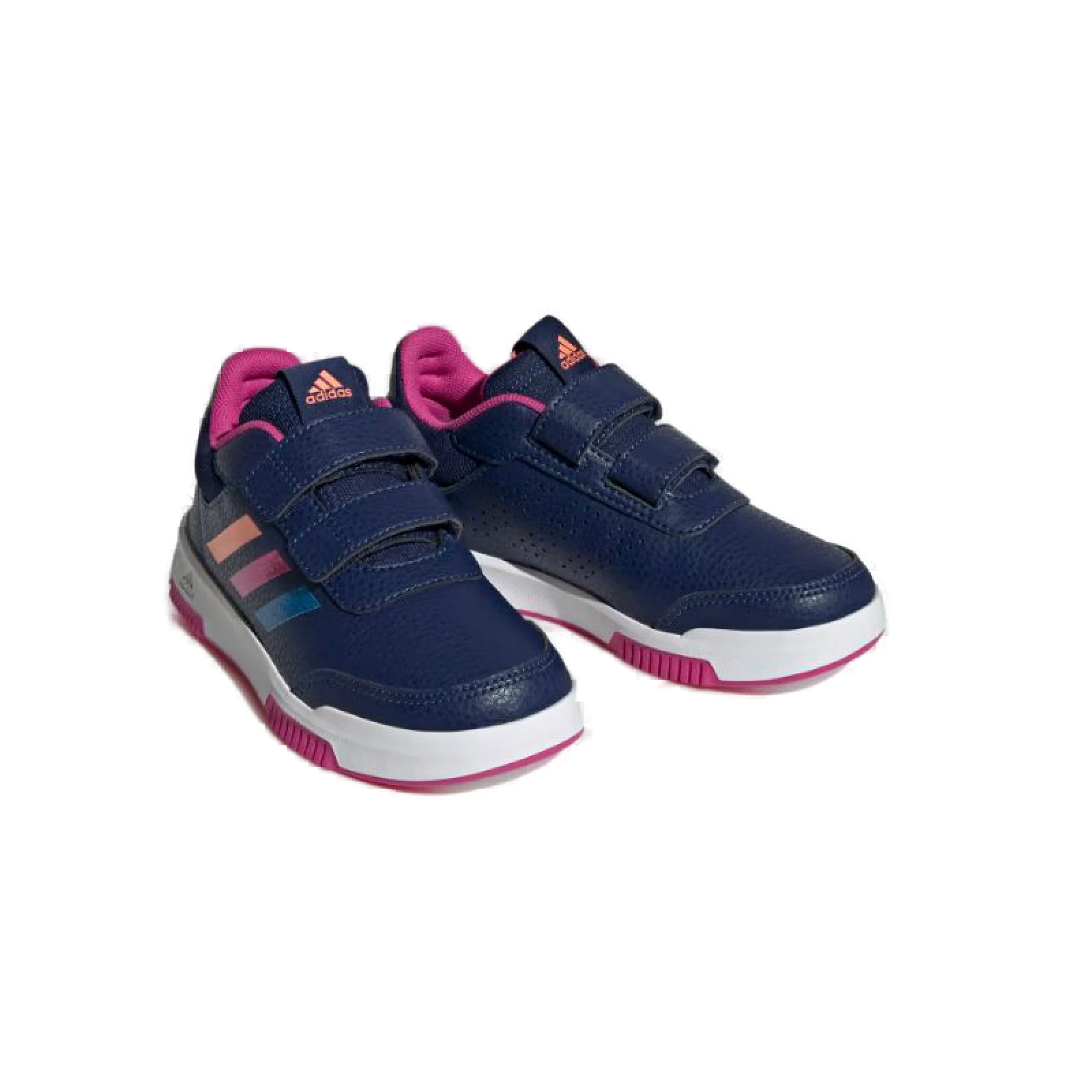 Dívčí rekreační obuv ADIDAS Tensaur Hook and Loop dark blue lucid fuchsia blue fusion · záber 3