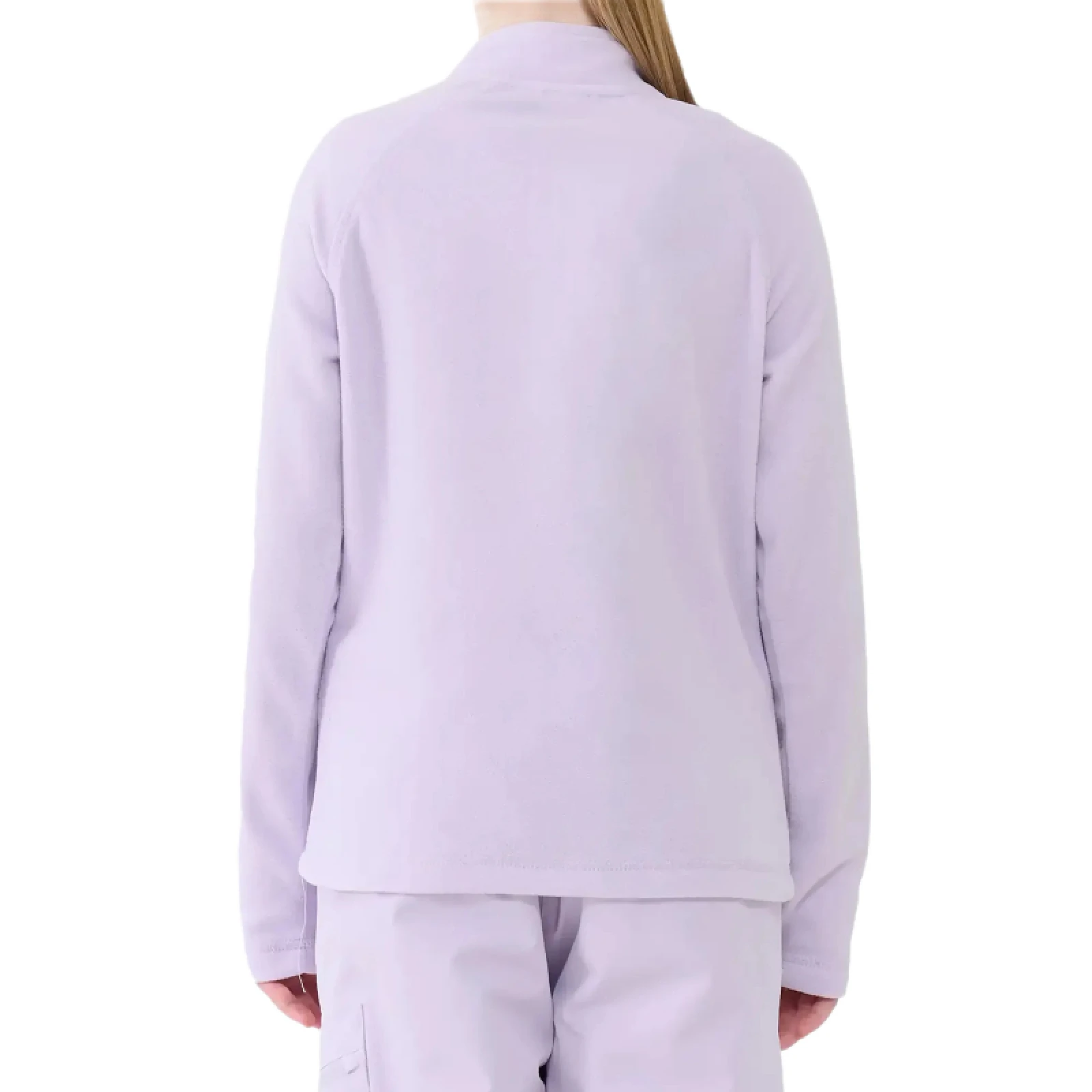 Dívčí lyžařská fleece mikina 4F JUNIOR FLEECE UNDERWEAR F060-4FJWAW25UFLEF060-51S-VIOLET · záber 3