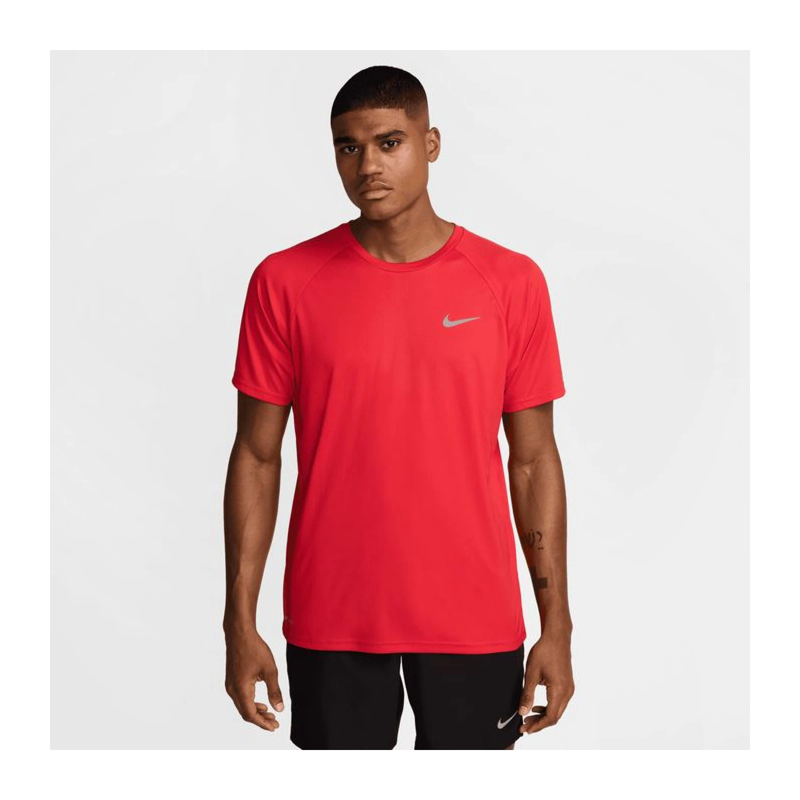 Pánské tréninkové tričko s krátkým rukávem NIKE SWIM ESSENTIAL UNIVERSITY BLUE-UNIVERSITY BLUE · záber 2