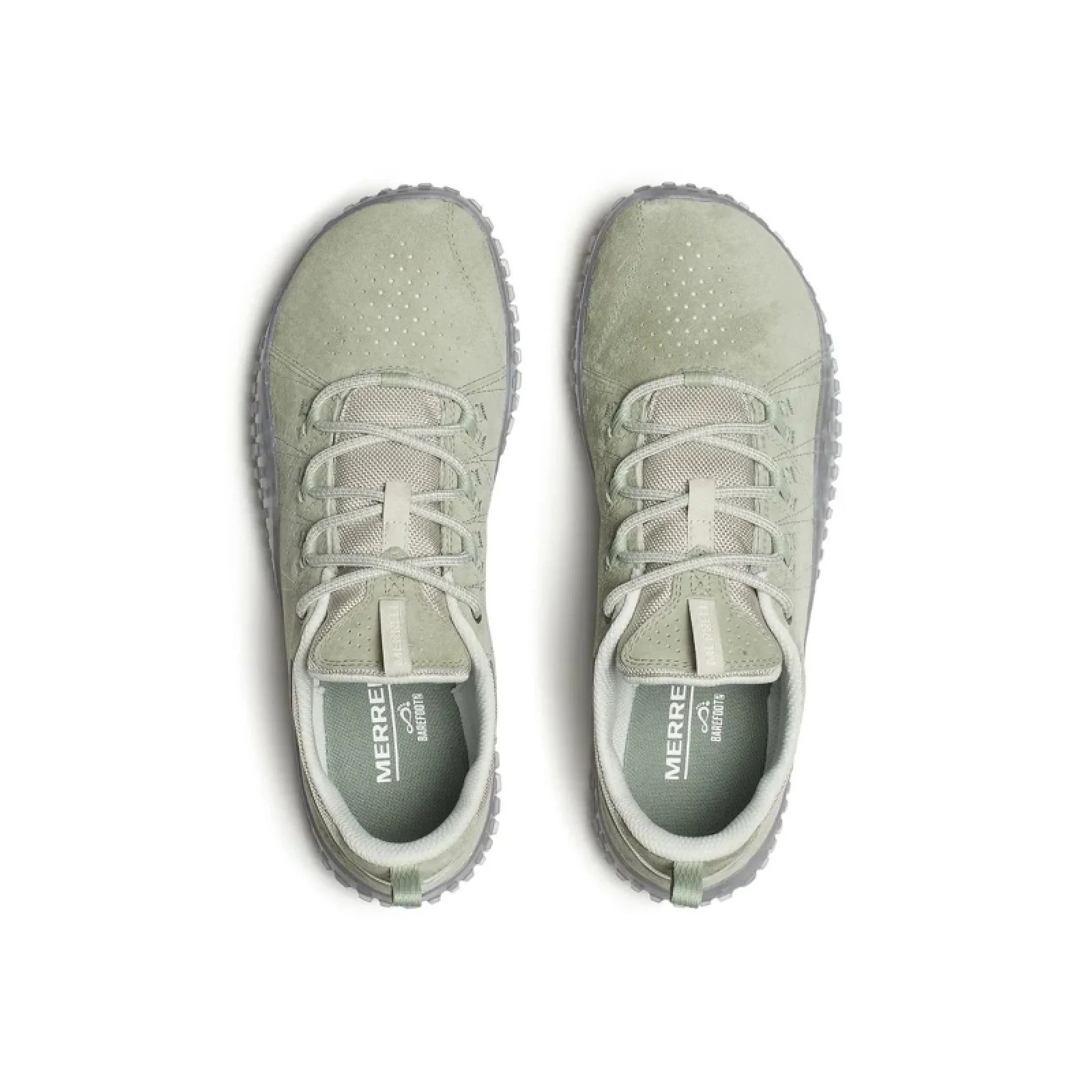 Pánská nízká turistická barefoot obuv MERRELL Wrapt M white sage · záber 3