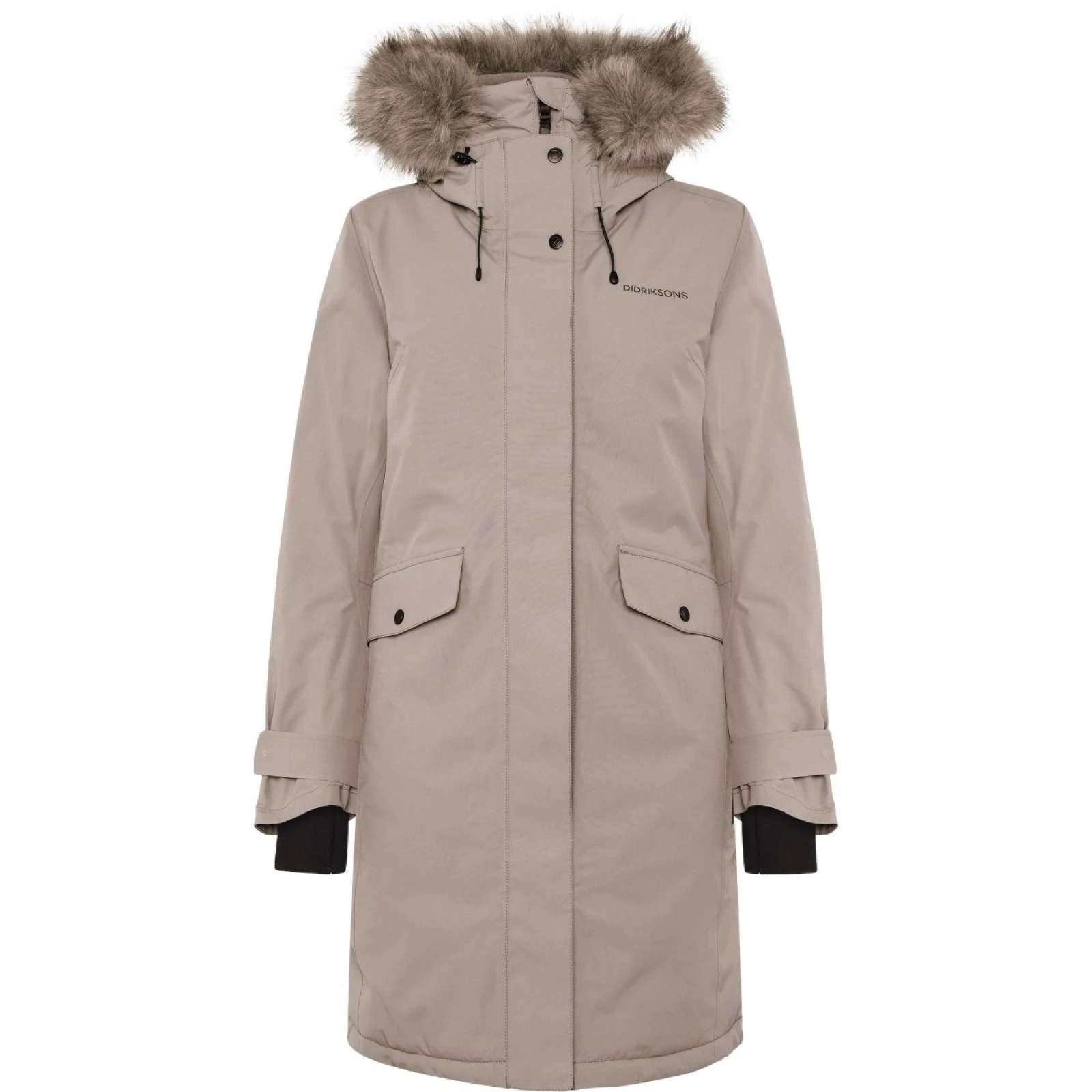 Didriksons Erika, parka, dámská, ash brown · záber 2
