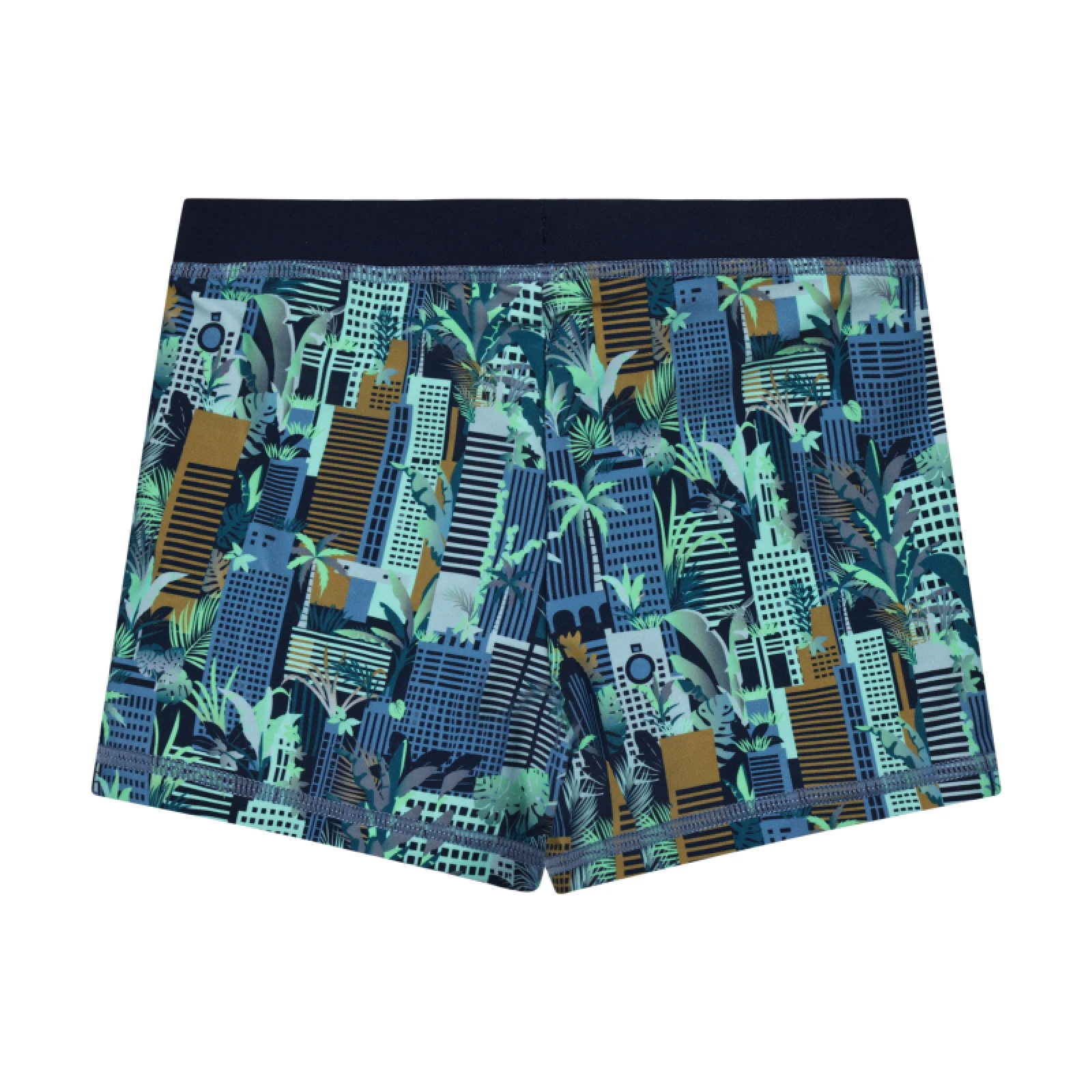 Chlapecké plavky COLOR KIDS Swim Trunks, AOP-8714-Cabbage · záber 2