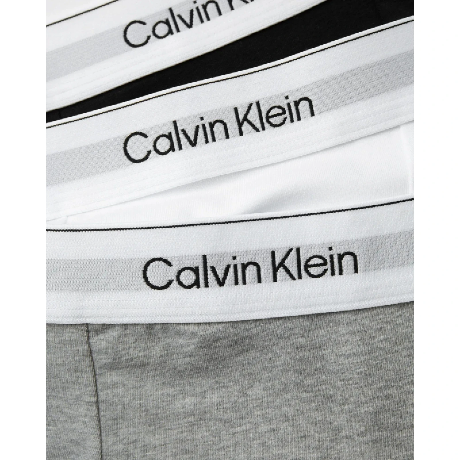 Pánské boxerky CALVIN KLEIN 3 Pack Icon Relaxed Fit Trunks · záber 2