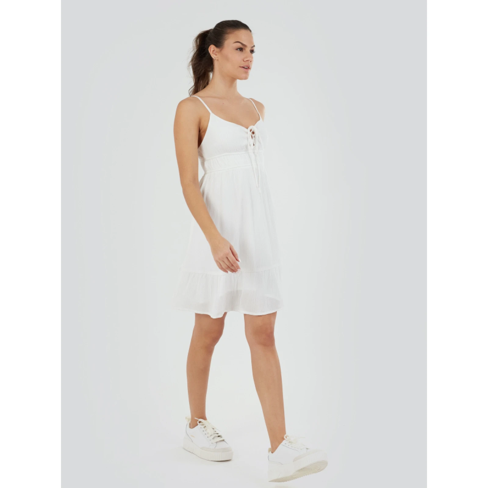Dámské šaty FUNDANGO Sarah Mono Dress-100-white · záber 5