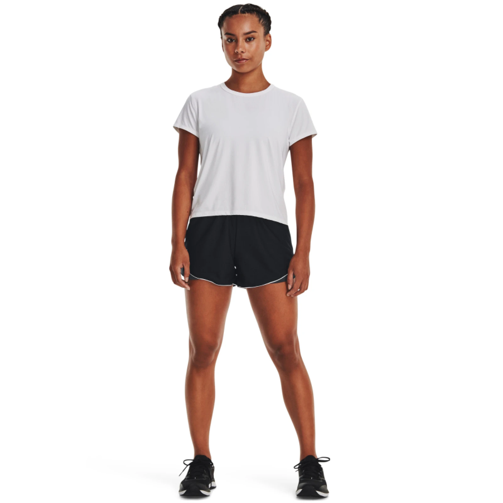 Dámské tréninkové kraťasy UNDER ARMOUR UA Play Up CB Short -BLK · záber 3