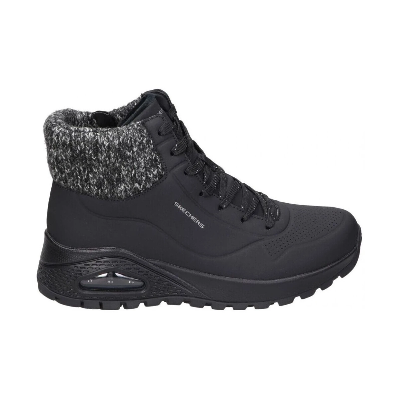Dámské kotníkové zimní boty SKECHERS Uno Rugged Darling Daze black black · záber 2