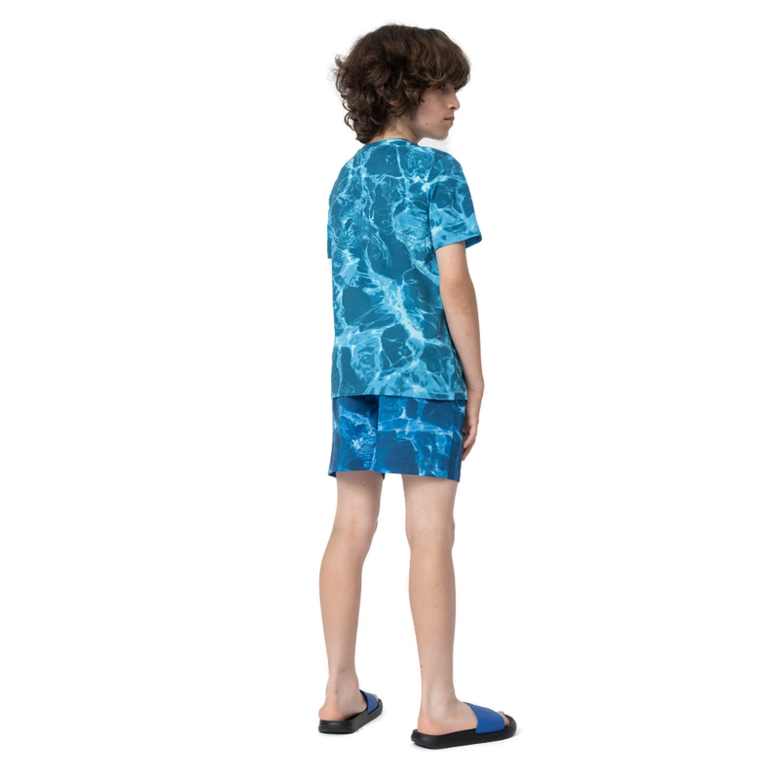 Chlapecké plavky 4F JUNIOR BOARD SHORTS M046-95A-MULTICOLOUR 5 ALLOVER · záber 3