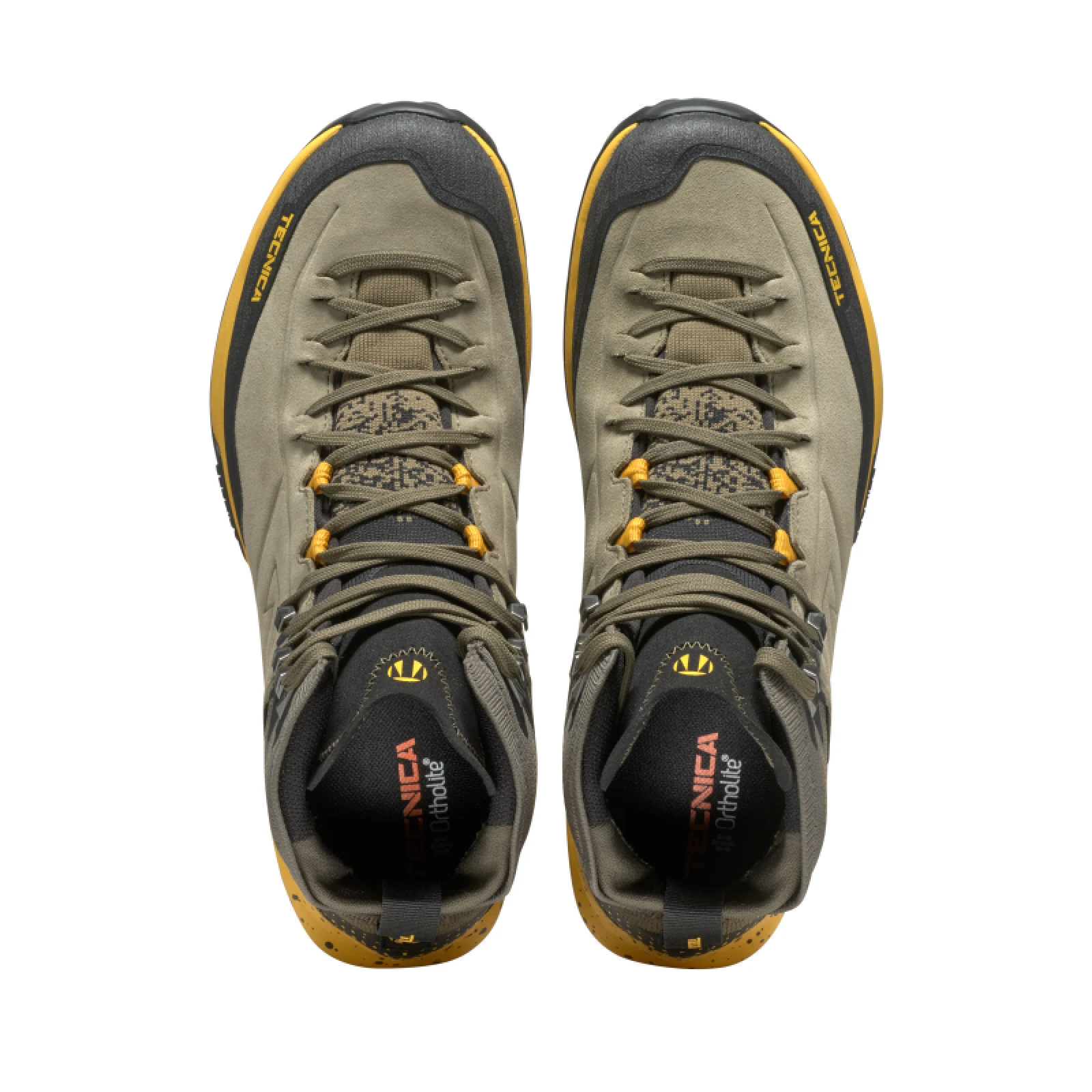 Pánská kotníková turistická celokožená obuv TECNICA Forge Hike MID GTX Ms, dark olive yellow · záber 5