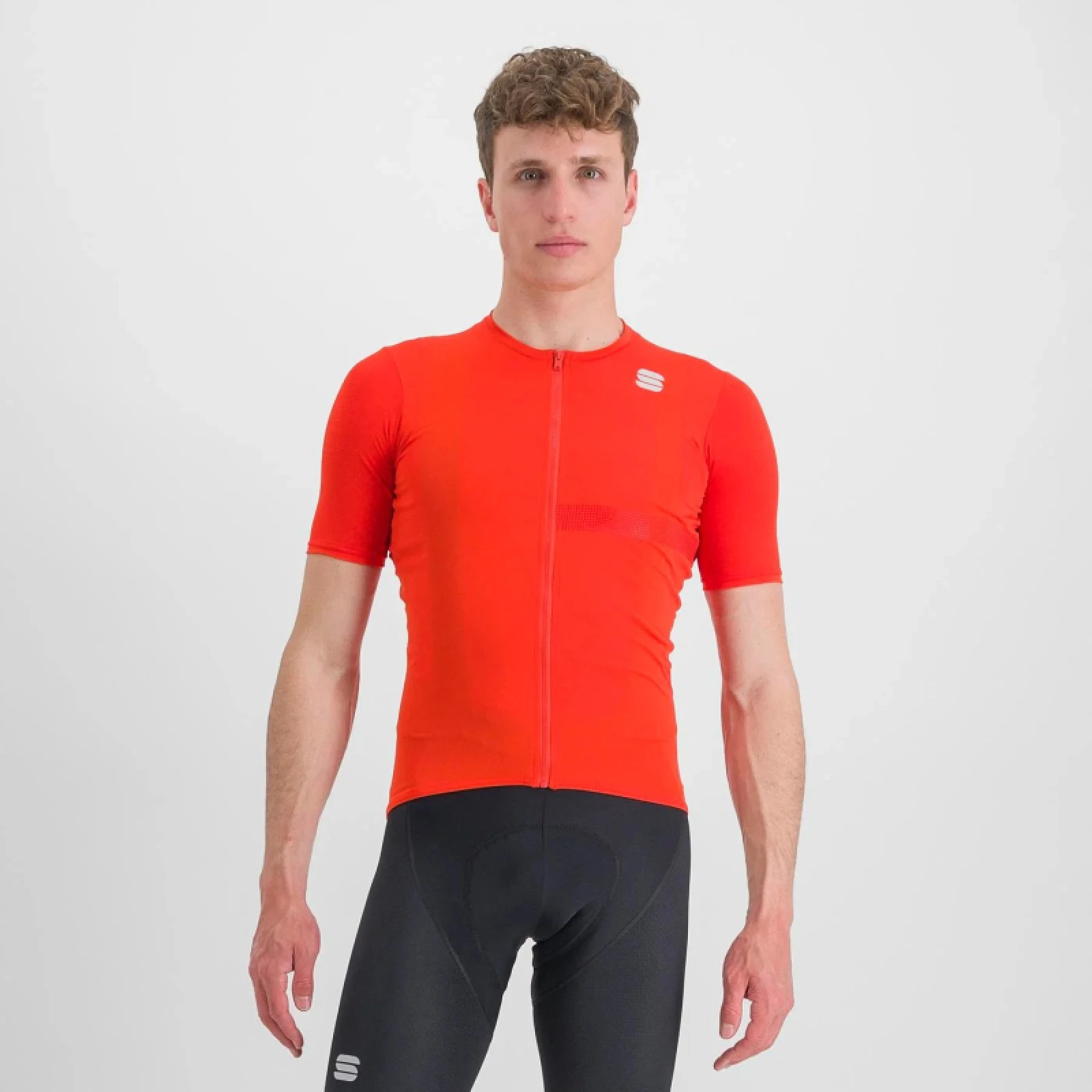 Pánský cyklistický dres s krátkým rukávem SPORTFUL Matchy short sleeve jersey, chili red · záber 2