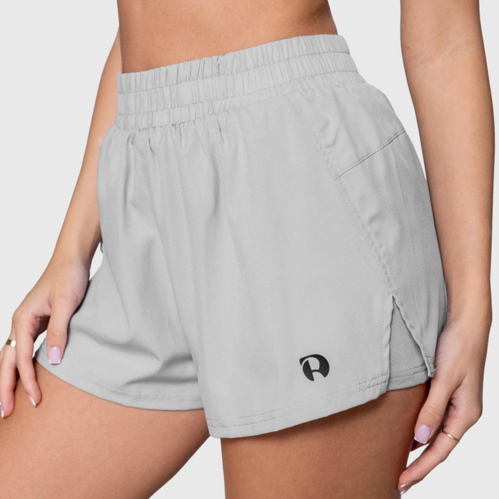 Dámské šortky Iron Aesthetics Athletic 2in1, šedé · záber 4
