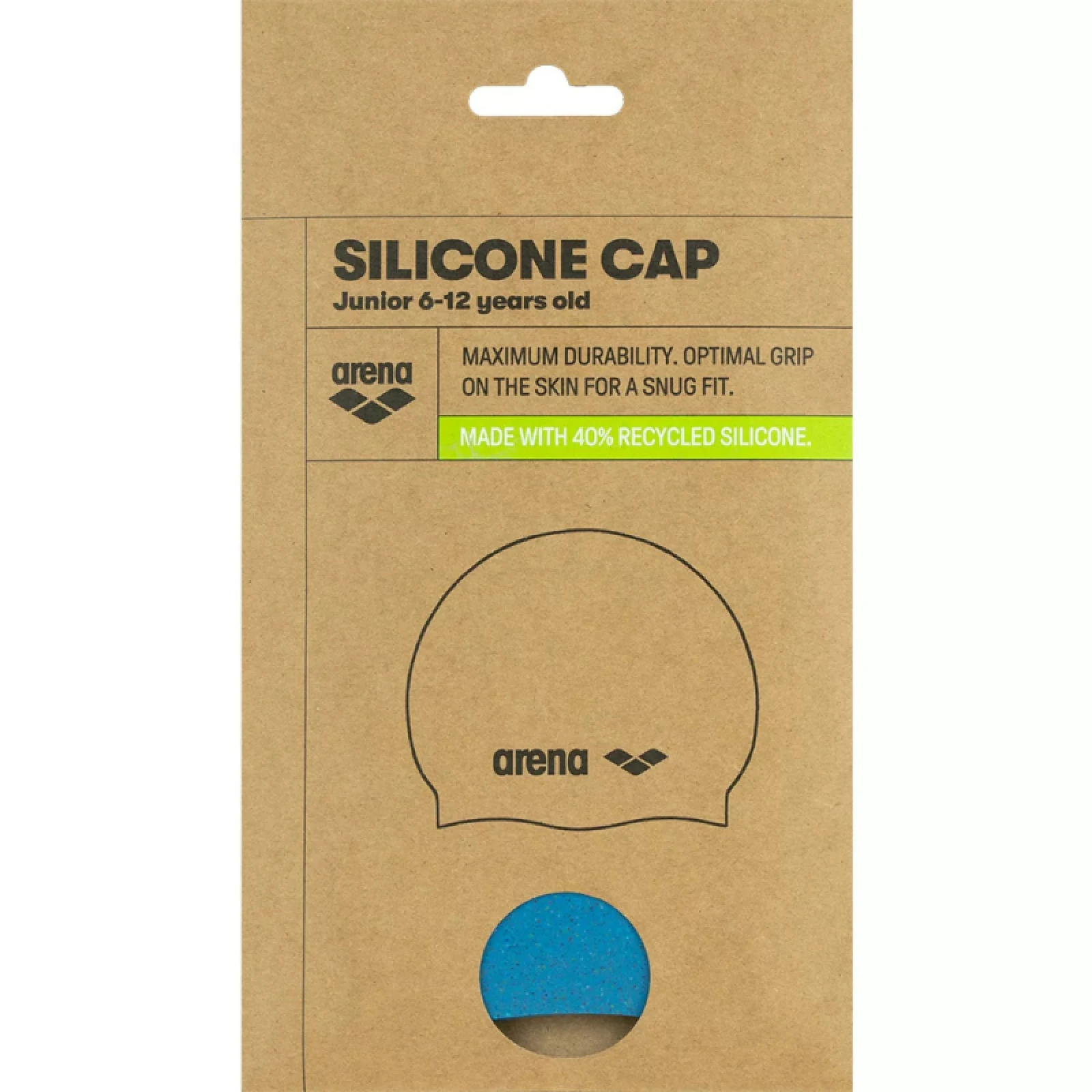 Juniorská plavecká čepice ARENA Silicone jr. cap · záber 4