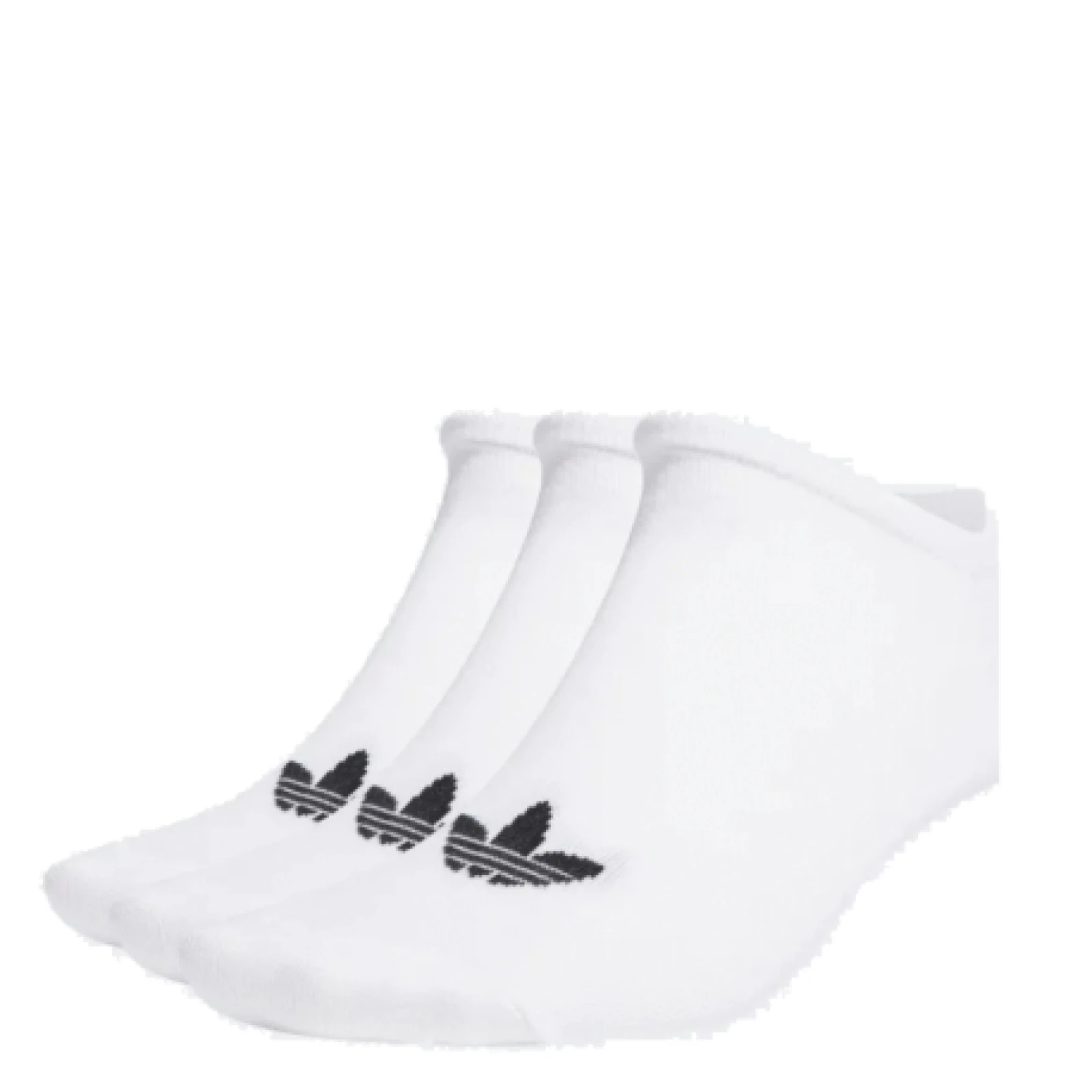 Ponožky ADIDAS ORIGINALS 3 PACK-TREFOIL LINER-S20273-3 PACK-WHITE WHITE BLACK · záber 1