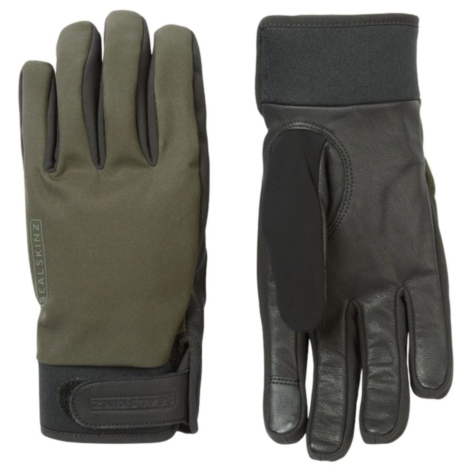 Sealskinz Kelling, rukavice, zelená · záber 1
