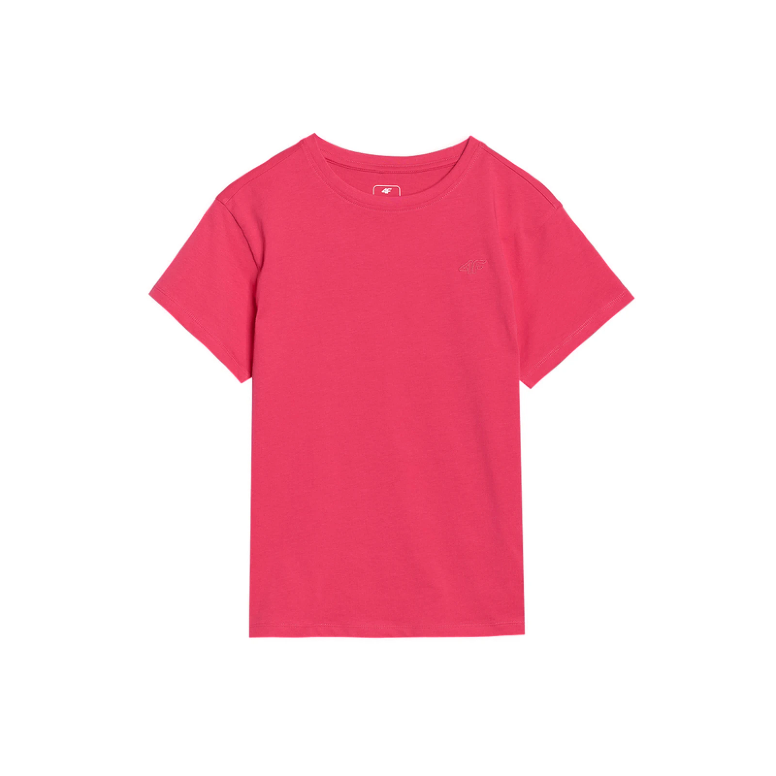 Dívčí tričko s krátkým rukávem 4F JUNIOR TSHIRT F2326-55S-HOT PINK · záber 5